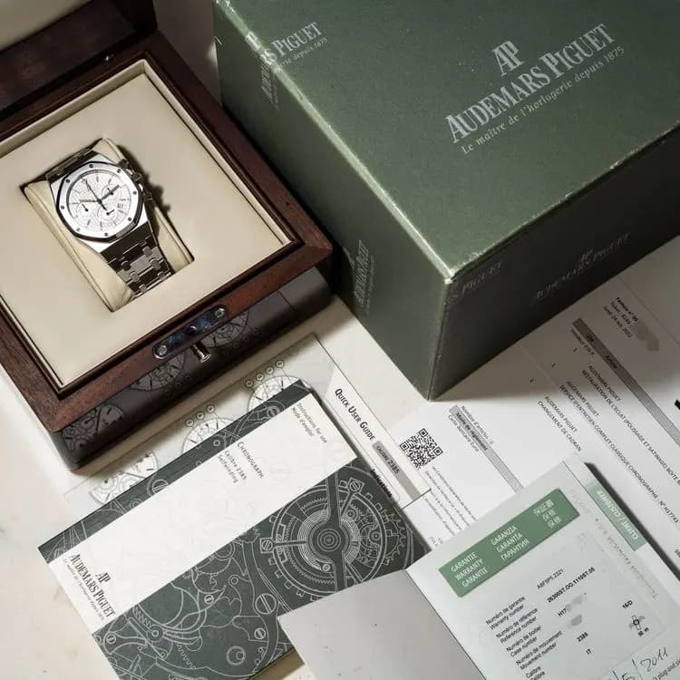 Royal Oak 26300ST.OO.1110ST.05 Acier "White Kasparov" – 2011