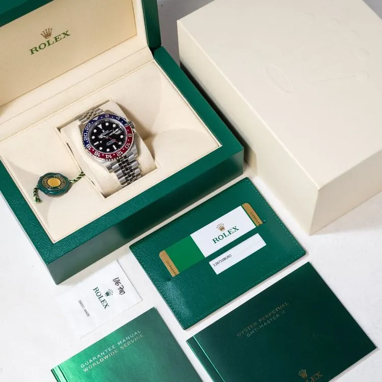 GMT-Master II 126710BLRO Stainless Steel "Pepsi" – 2019