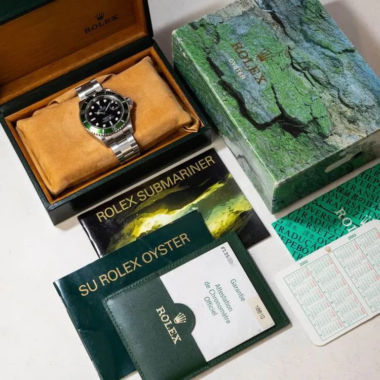 Submariner 16610LV Acier "Fat Four" – 2004