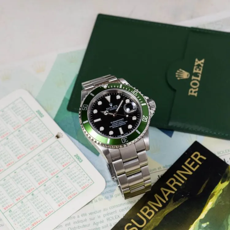 Submariner 16610LV Acier "Fat Four" – 2004