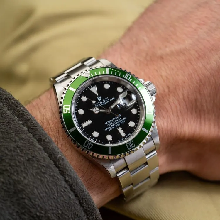 Submariner 16610LV Acier "Fat Four" – 2004