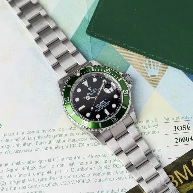 Submariner 16610LV Acier "Fat Four" – 2004