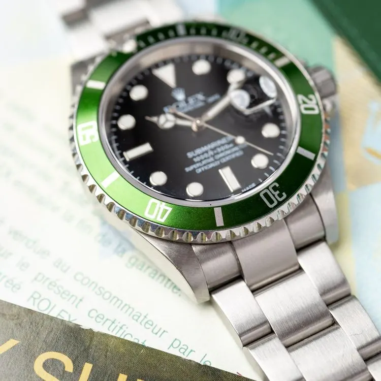 Submariner 16610LV Acier "Fat Four" – 2004