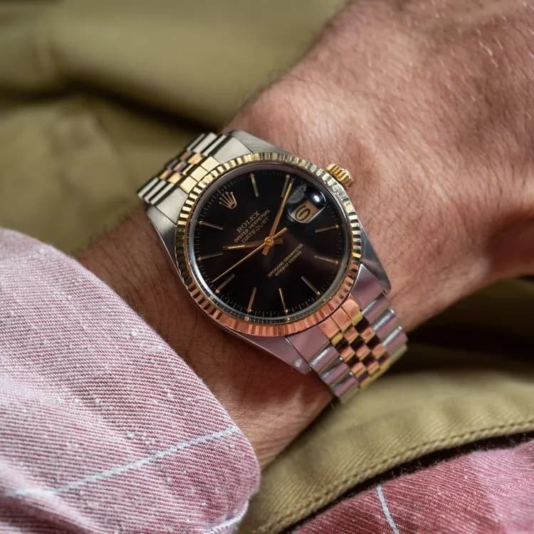 Datejust 16013 Or et Acier "Bi-Ton" – 1981
