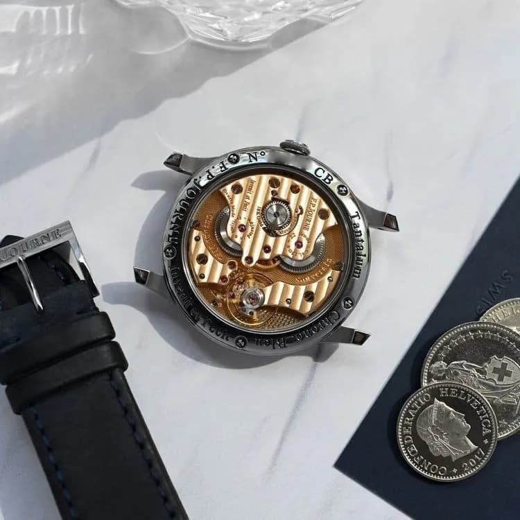 Chronomètre Bleu CB Leather  – 2020