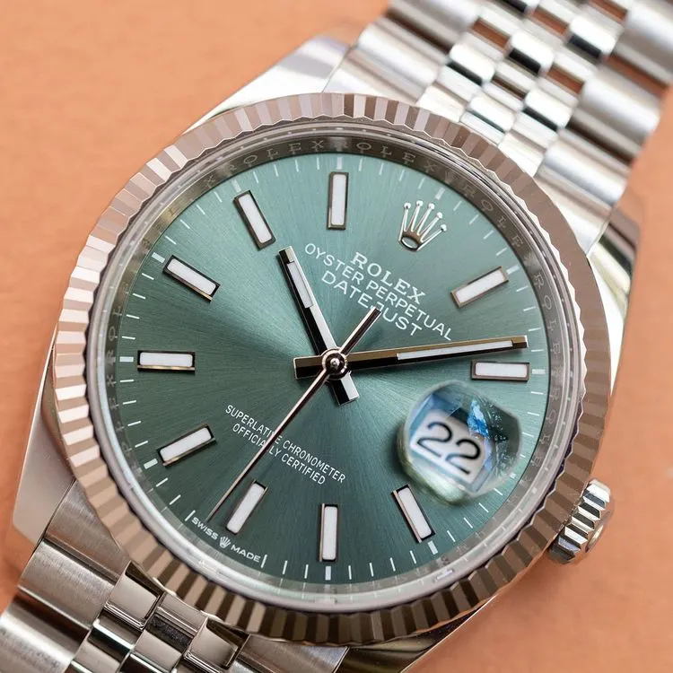 Datejust 126234 Acier "Menthe" – 2022