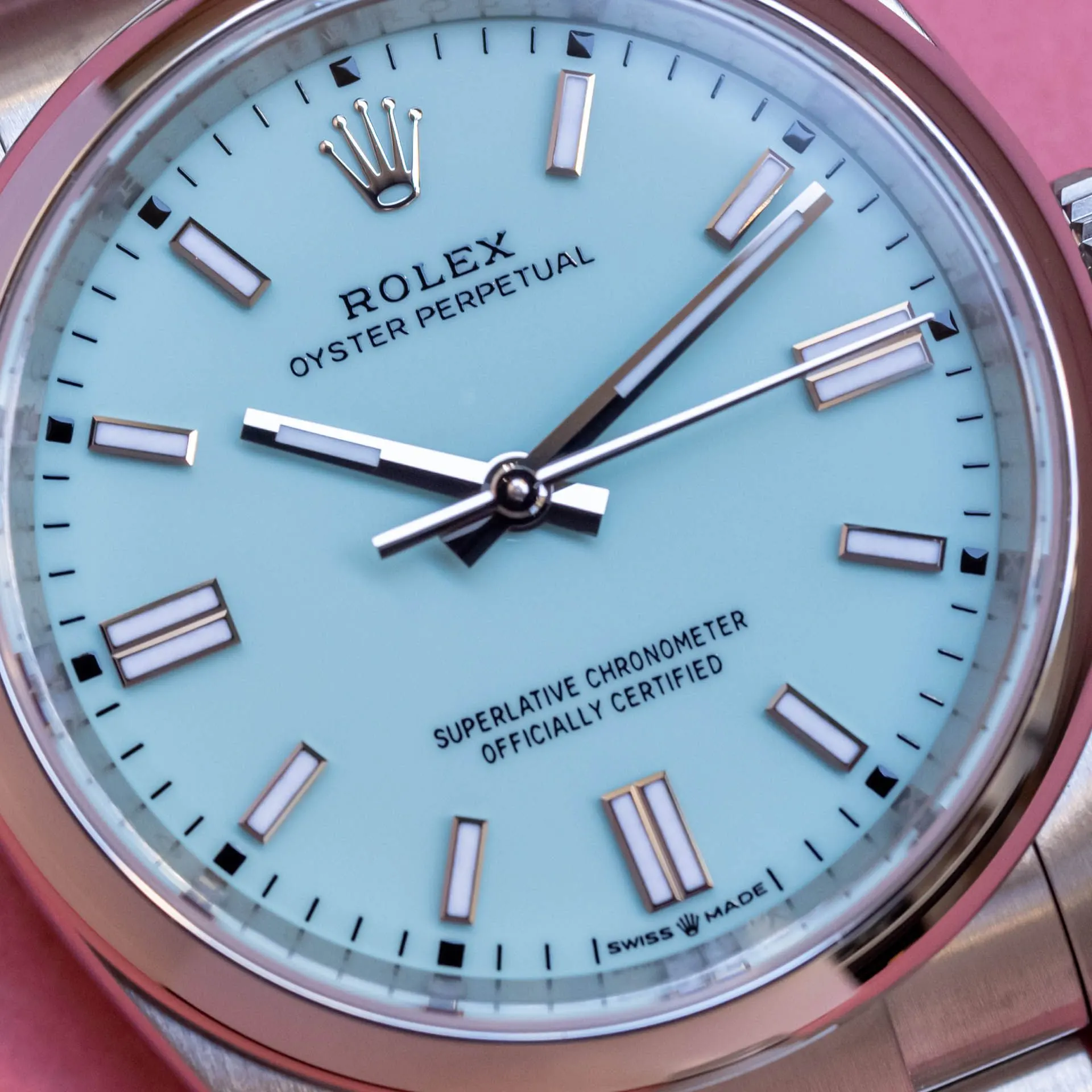 Oyster Perpetual 126000 Acier "Tiffany" – 2022