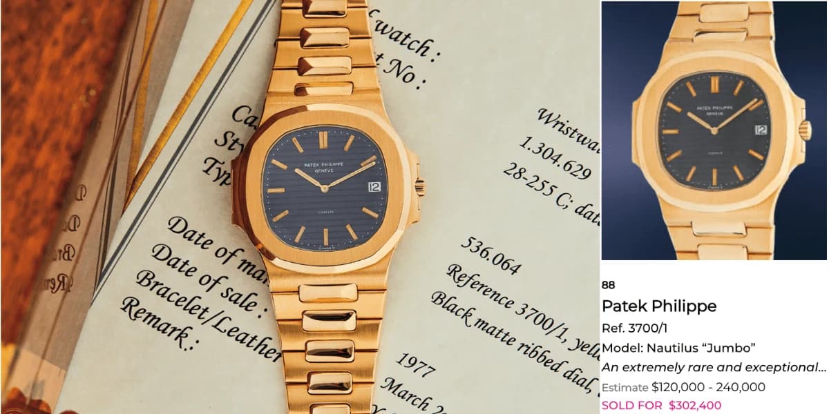 L’histoire de la Patek Philippe Nautilus 3700 : naissance d’une icône horlogère