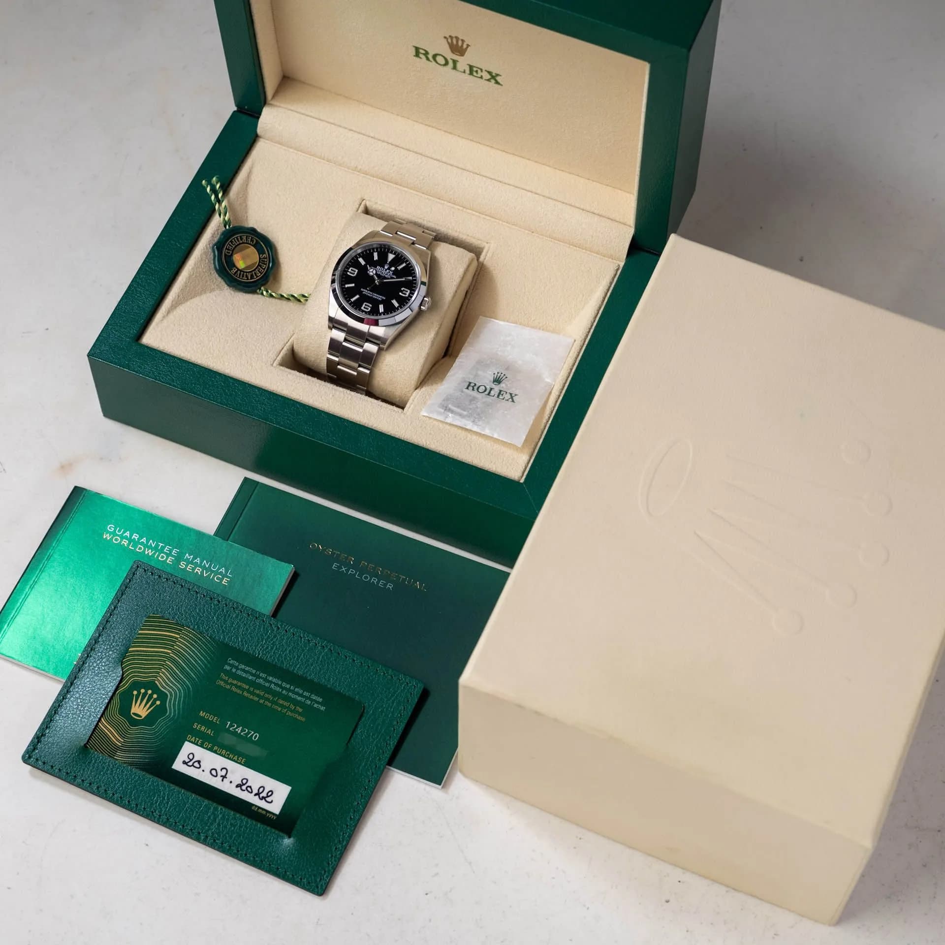 Explorer  124270 Acier "3-6-9" – 2022