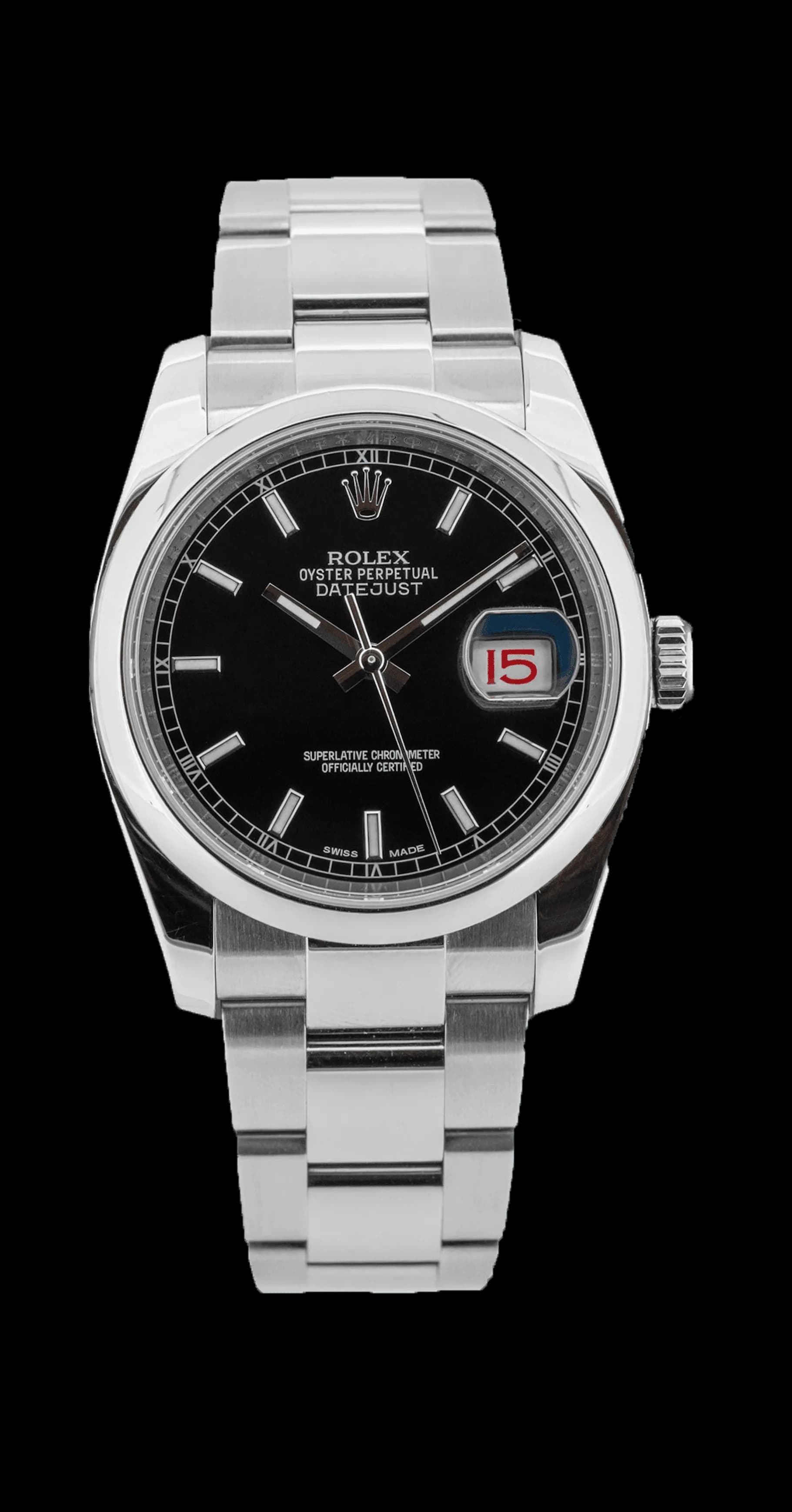 Datejust 116200 Acier "Roulette" – 2012