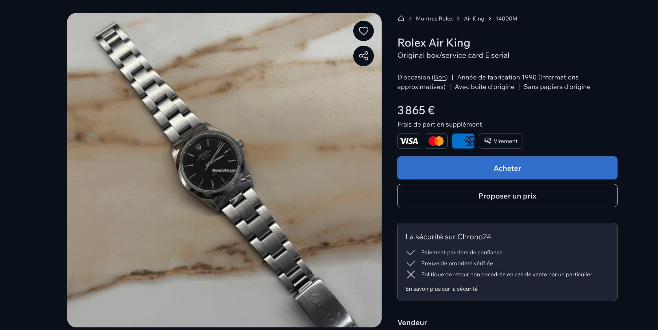 On a cherché 5 Rolex abordables sur Internet, voici ce qu'on a trouvé