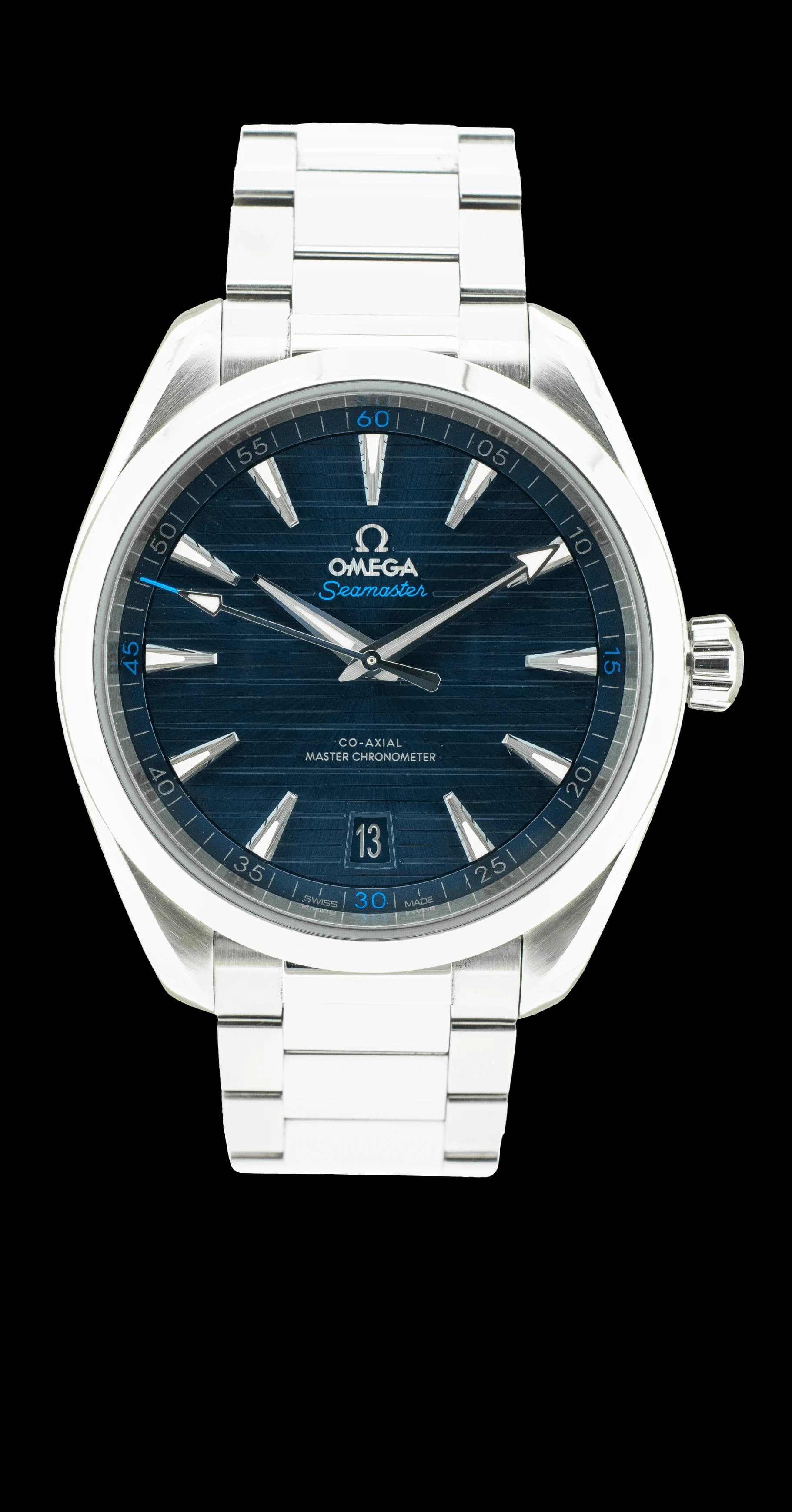 Seamaster 220.10.41.21.03.001 Stainless Steel "Aqua Terra" – 2021