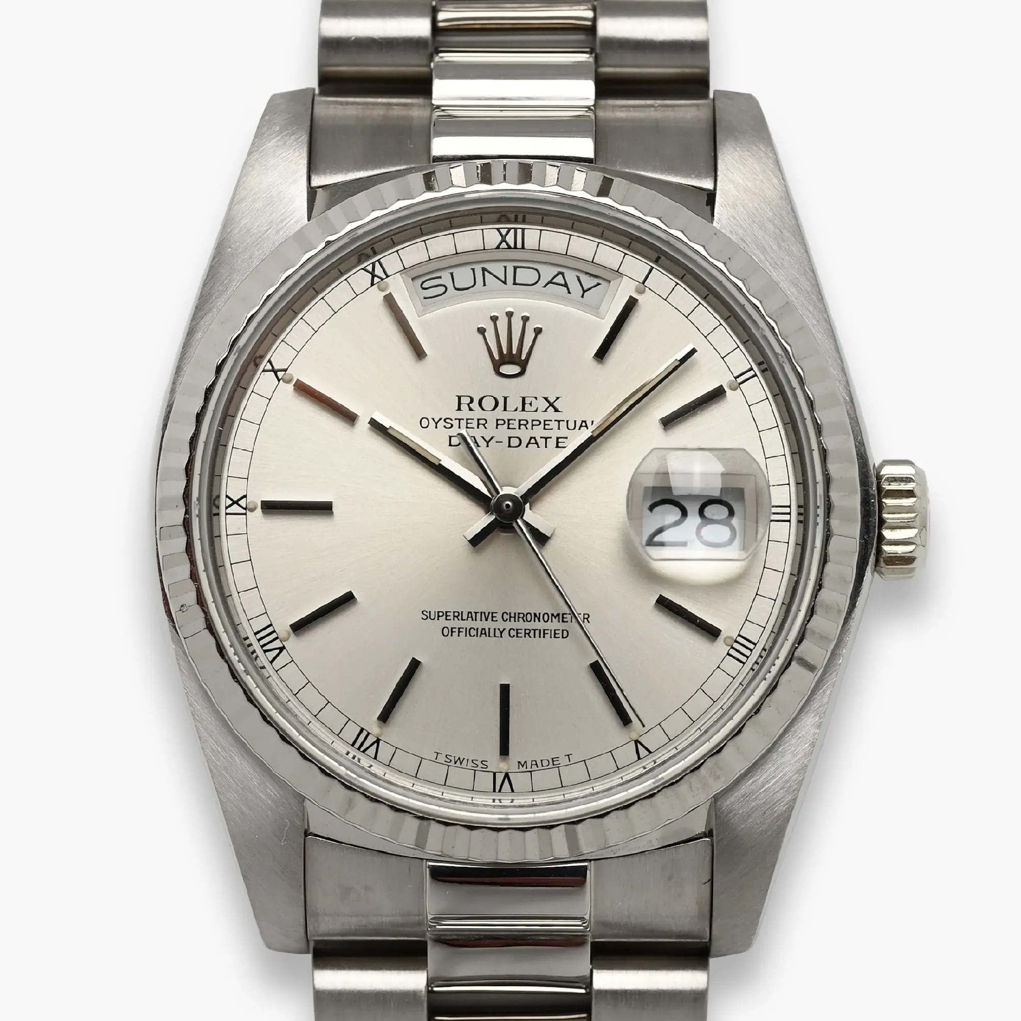 Day-Date 18039 White Gold – 1983