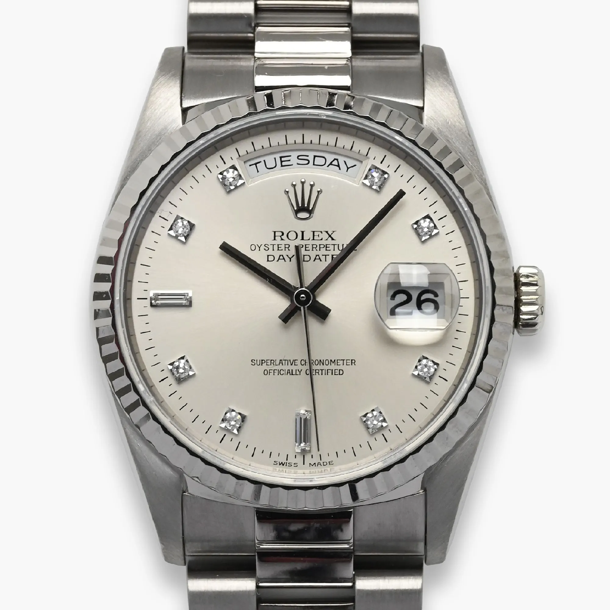 Day-Date 18239 White Gold – 1995