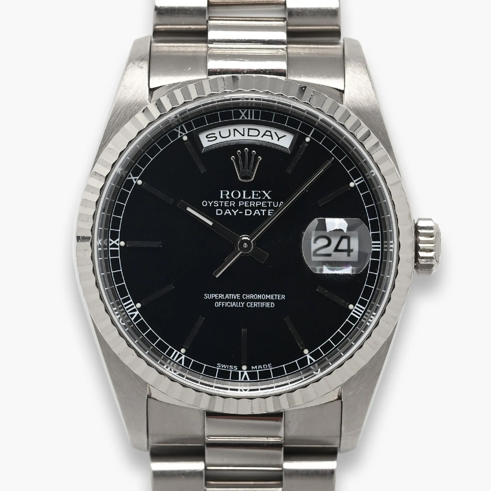 Day-Date 18239 White Gold – 1999