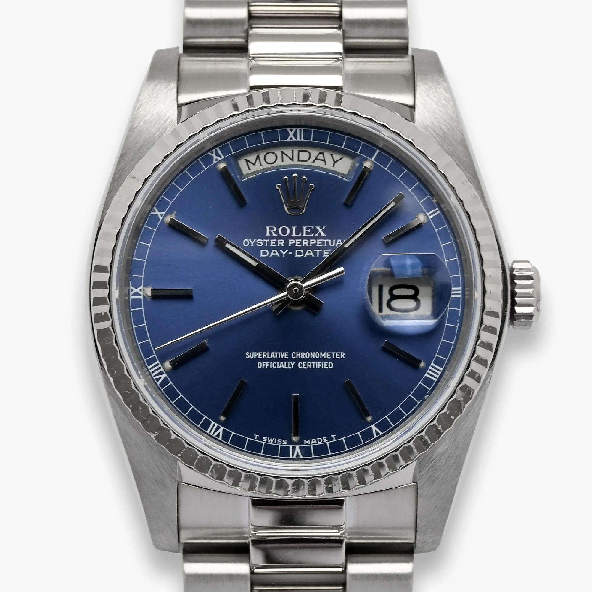 Day-Date 18039 White Gold – 1982