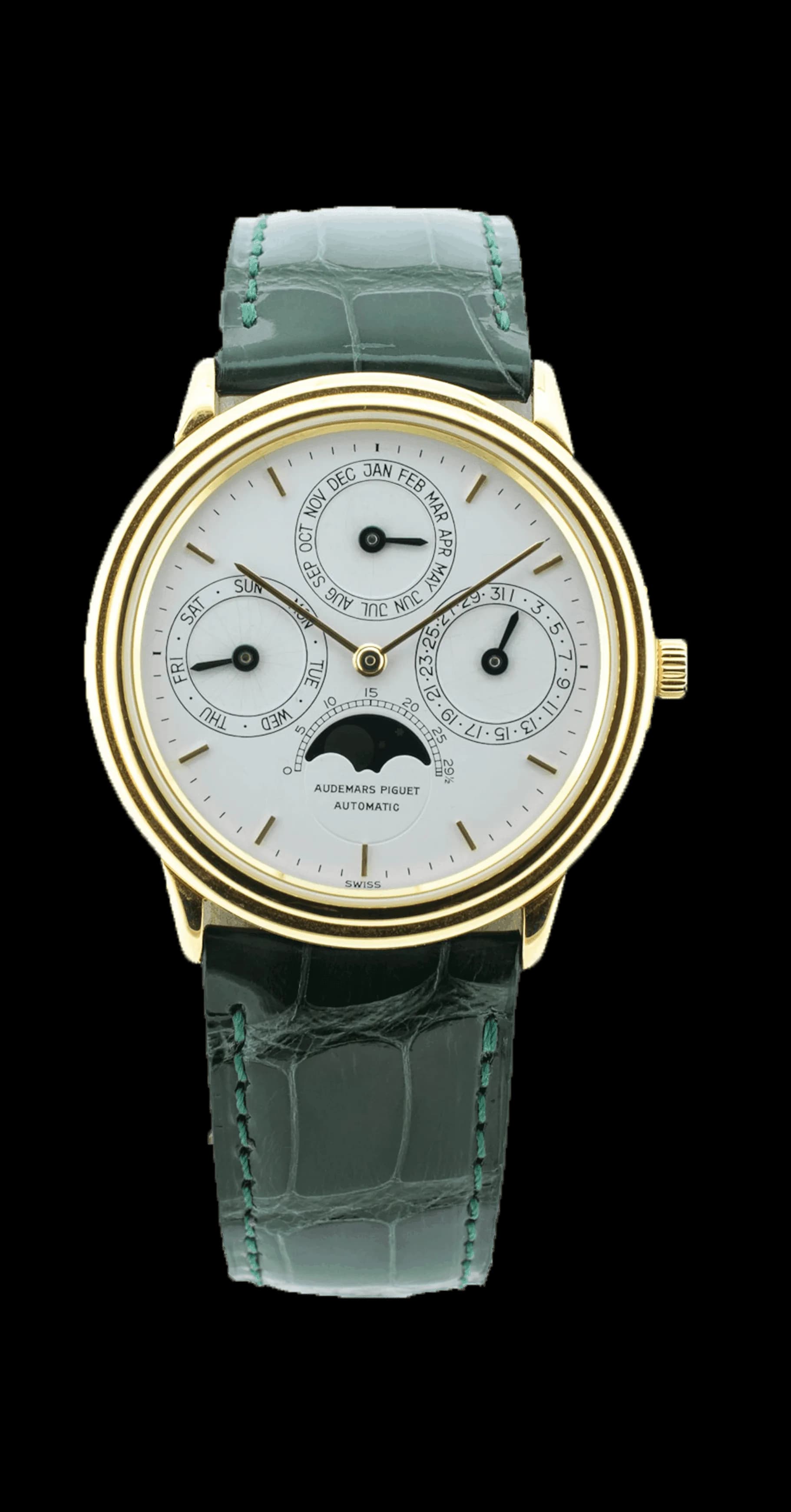 Quantième Perpétuel 5548BA Alligator – 1983