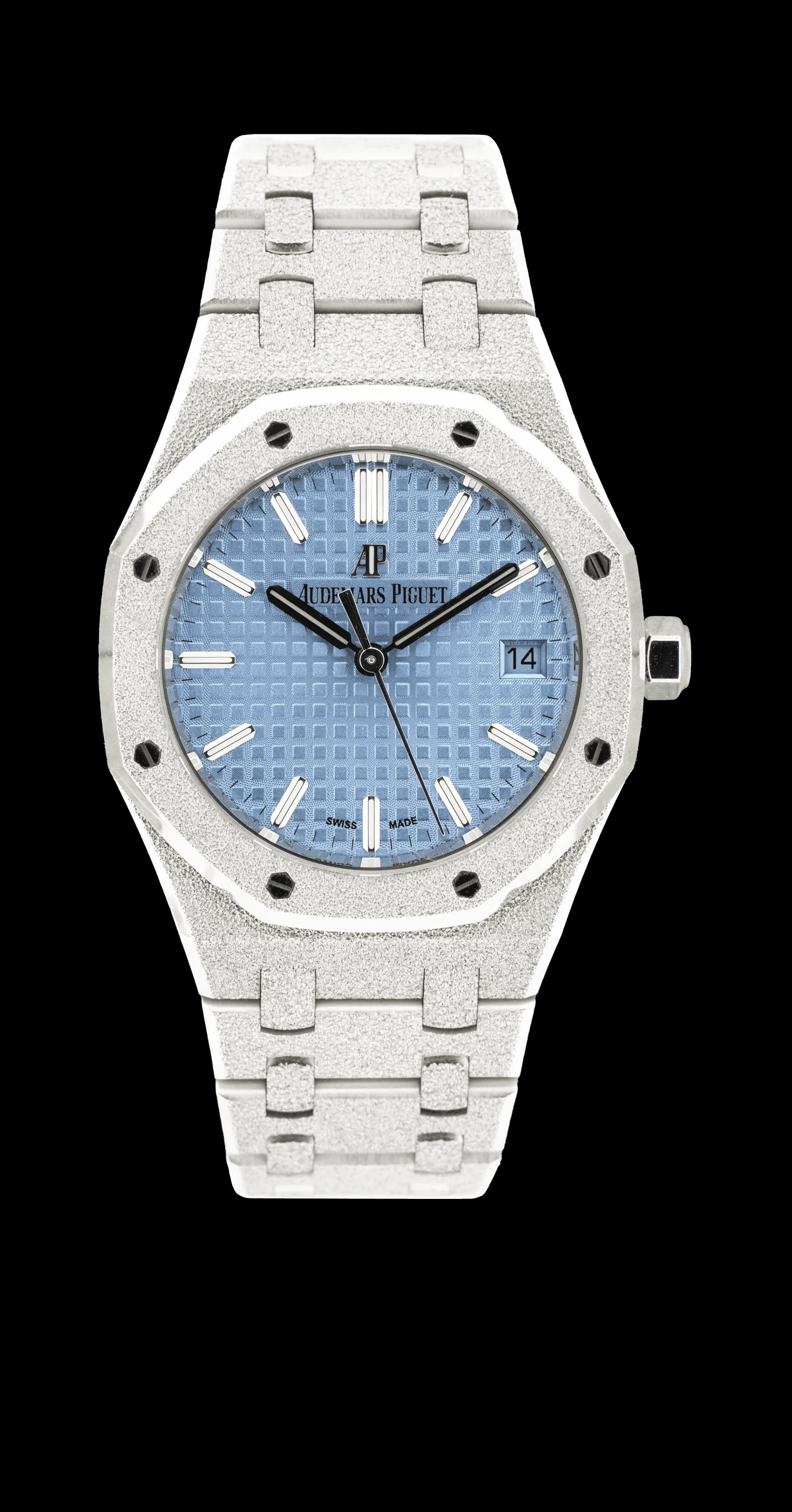 Royal Oak 77353BC.GG.1263BC.01 Or Blanc "Frosted" – 2023