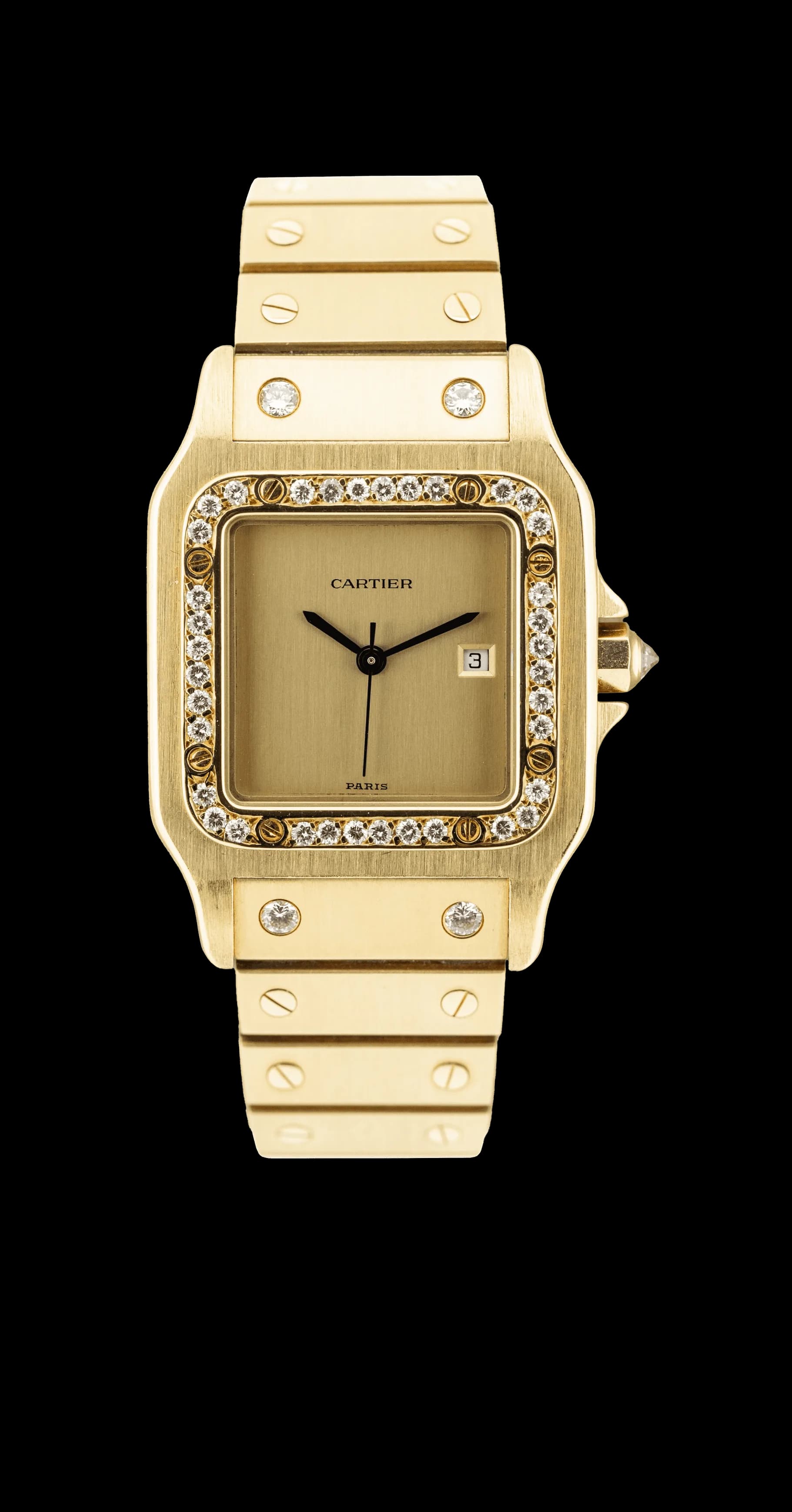 Santos 2960 Yellow Gold – circa 1980