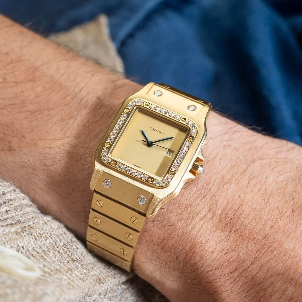 Santos 2960 undefined "Sertie de Diamants" – circa 1980