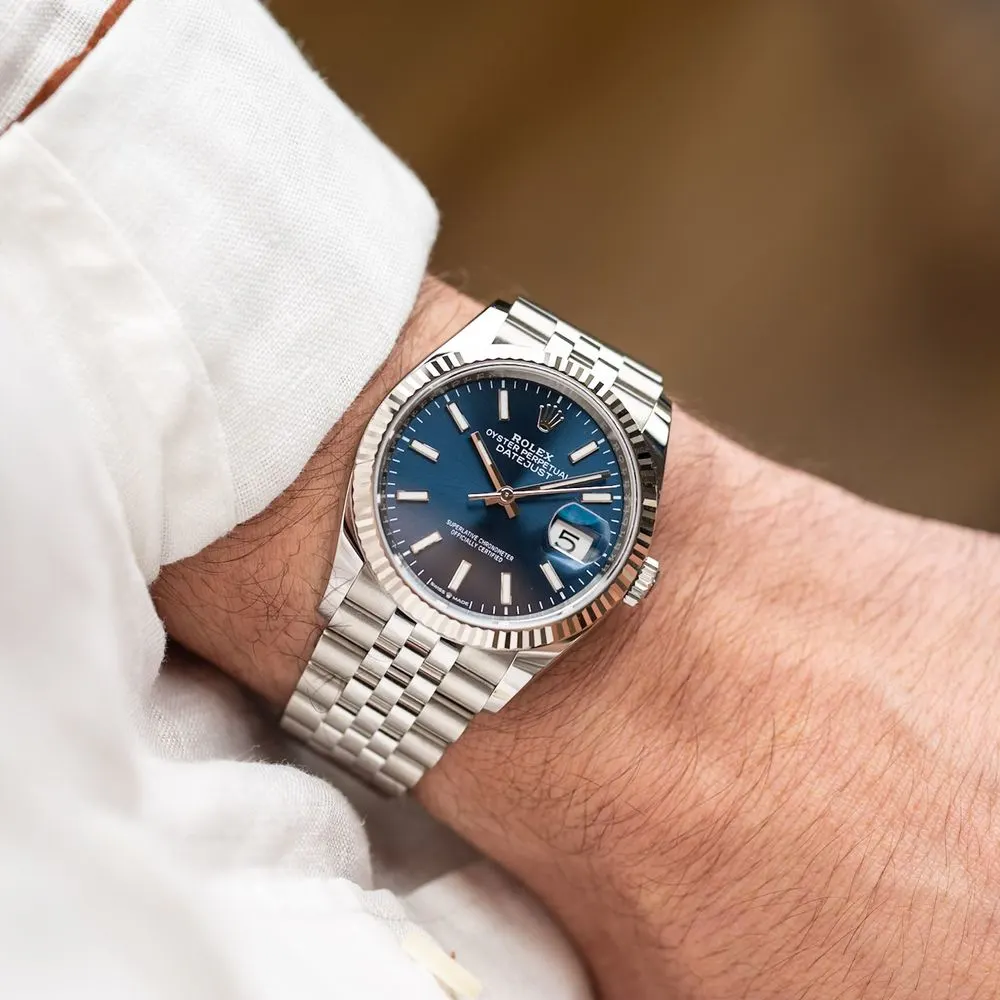 Datejust 126234 undefined "Bleu Vif" – 2024