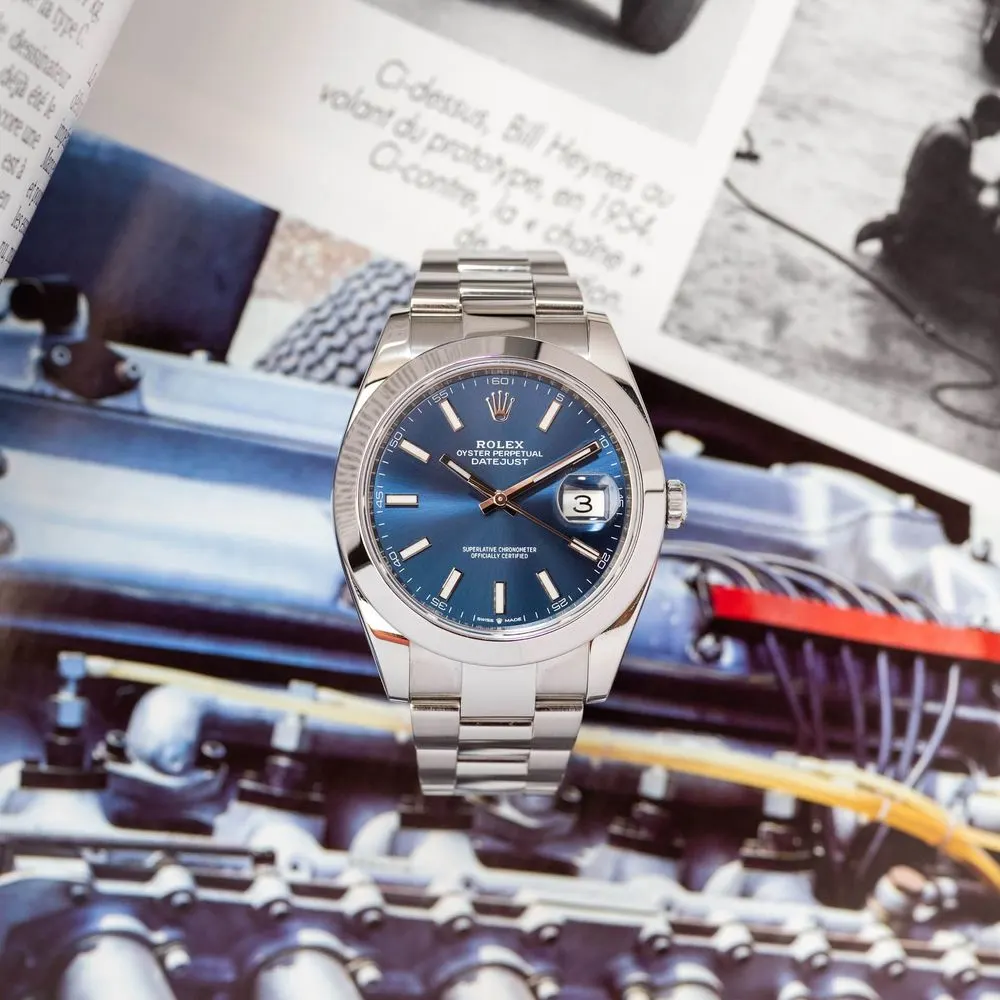Datejust 126300 undefined "Bleu Vif" – 2022