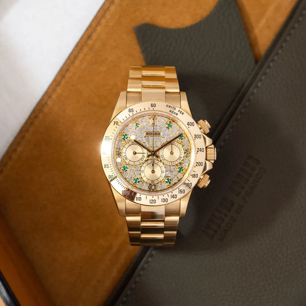Daytona 16528 undefined "Pavé Diamants & Émeraudes" – 1999