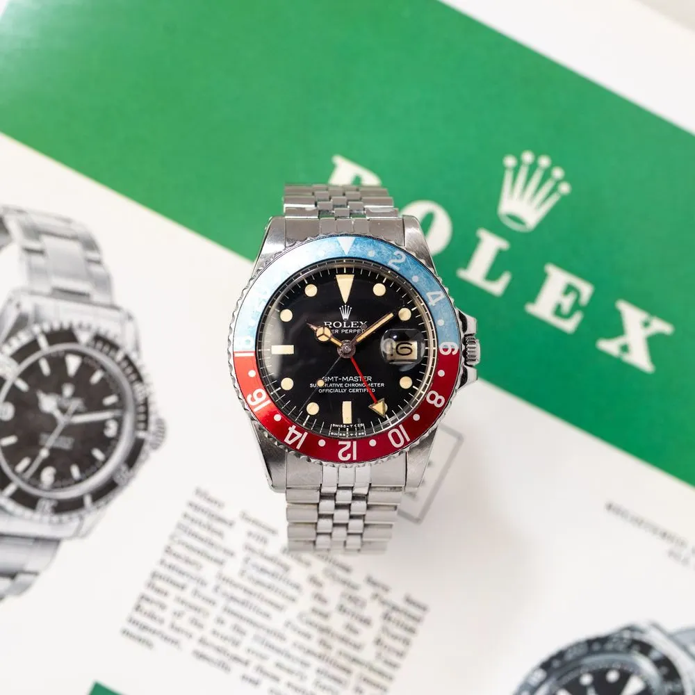 GMT-Master 1675 undefined "Pepsi Red Back" – 1978