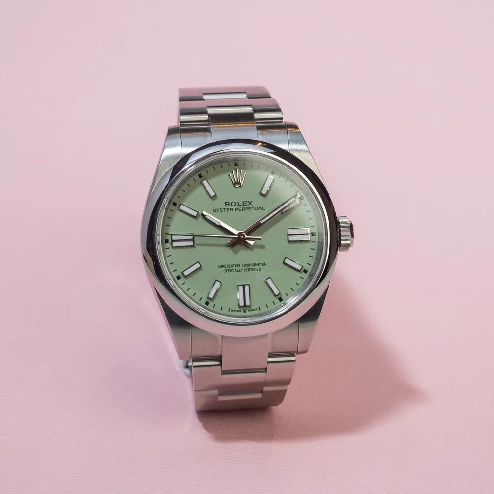 Oyster Perpetual 134300 undefined "Pistachio" – 2025