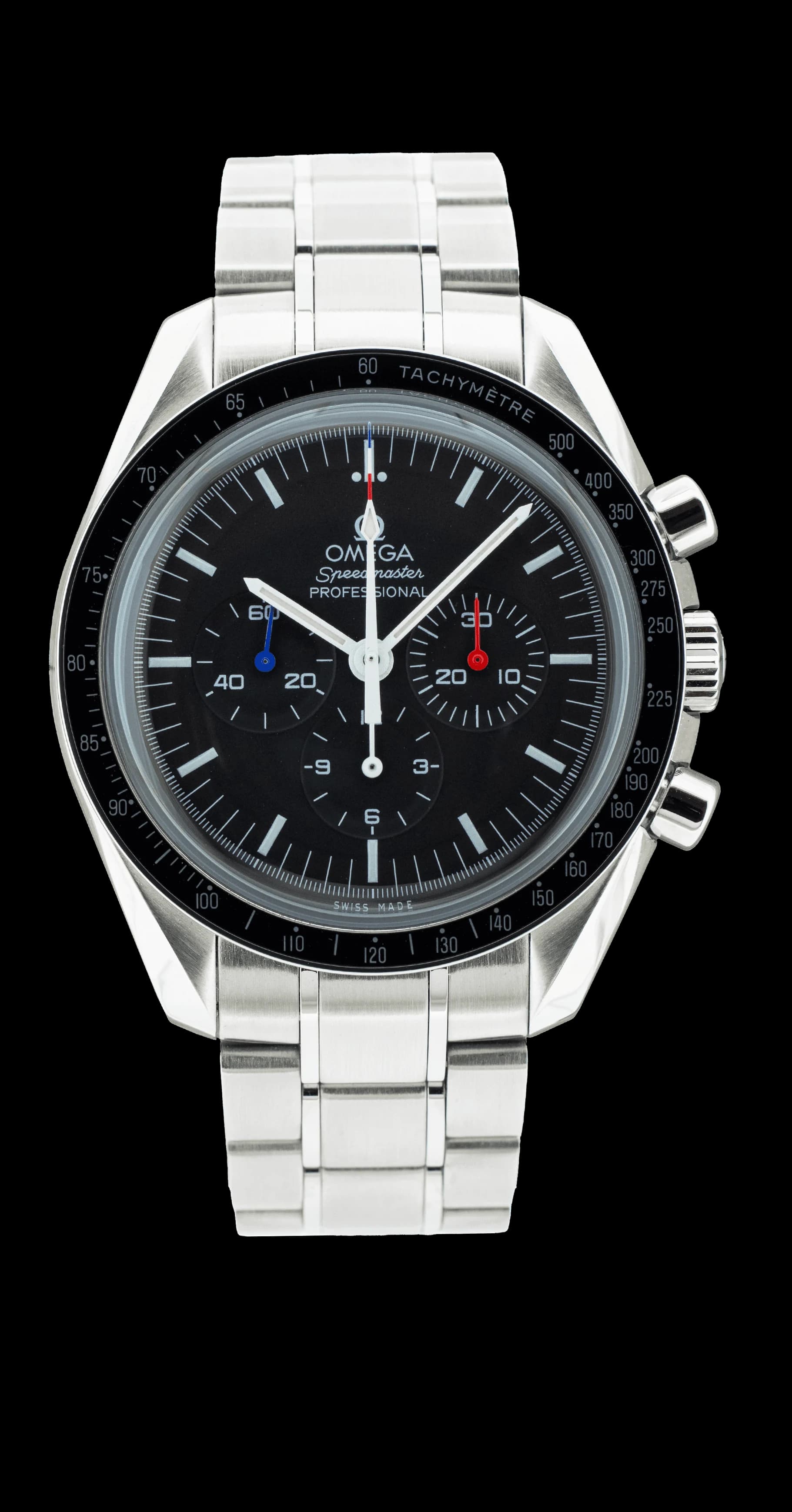 Speedmaster 311.30.42.30.01.007 Stainless Steel "RAID" – 2018