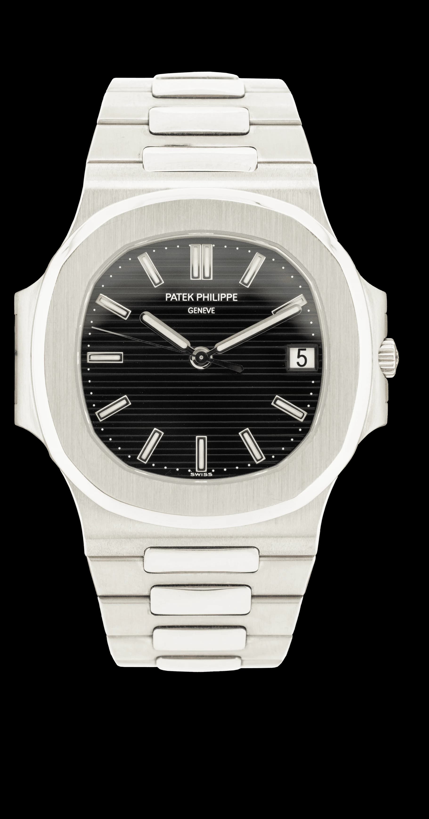 Nautilus 3711/1G-001 White Gold "Black Jumbo" – 2005