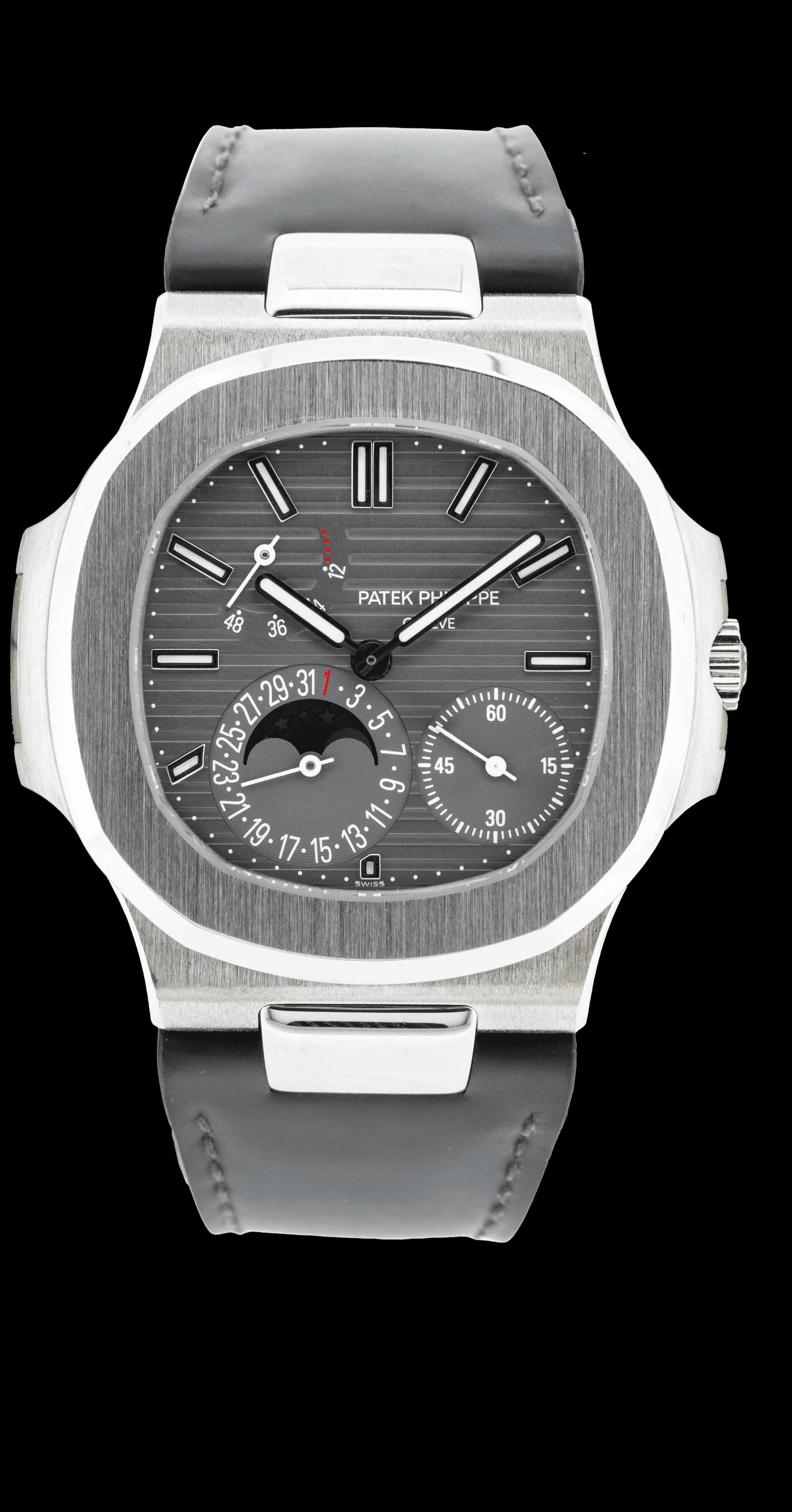 Nautilus 5712G-001 Cuir "Phases de Lune" – 2019