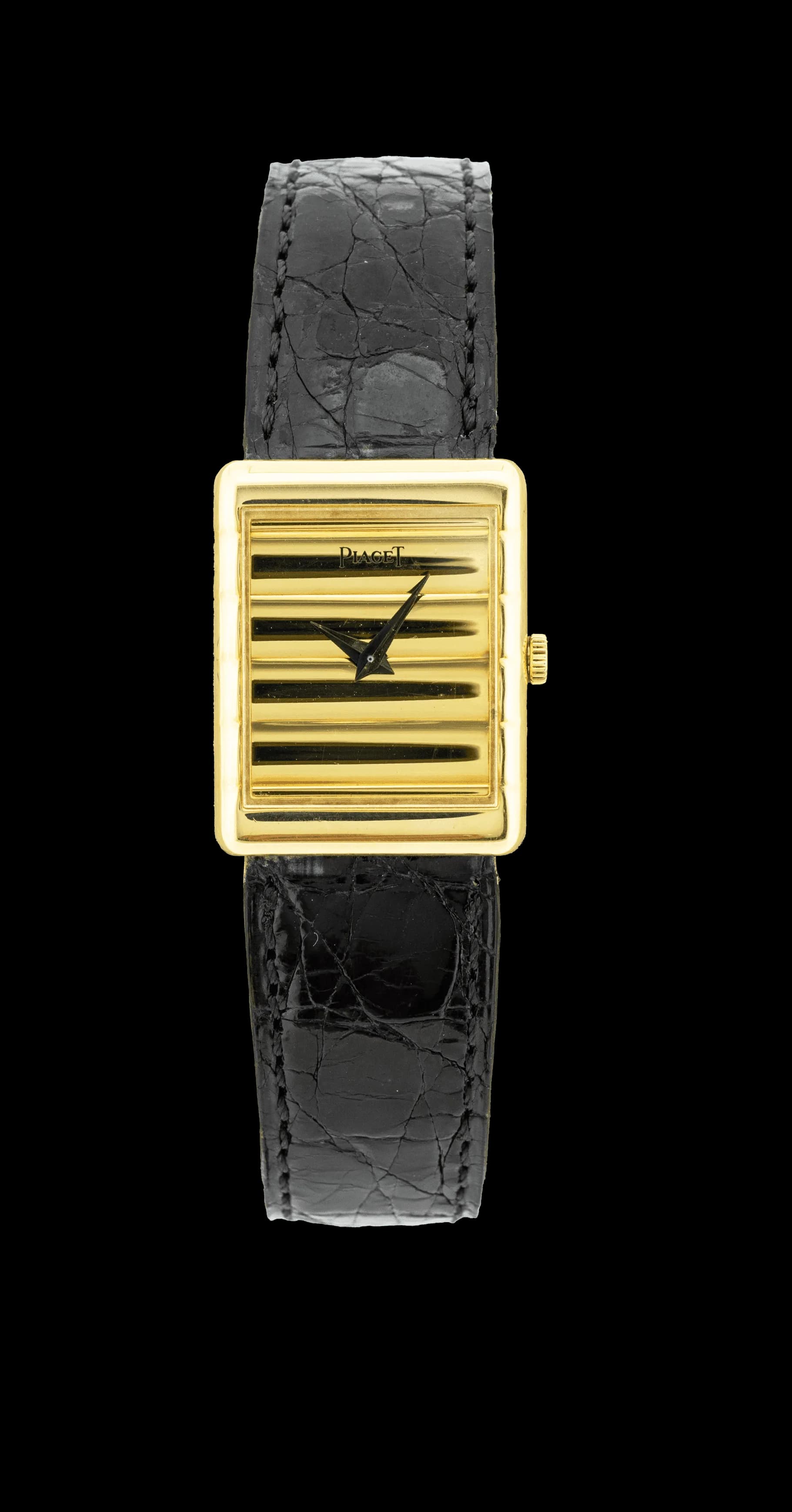 Rectangular 40800 Alligator "Wavy Dial" – circa 1980