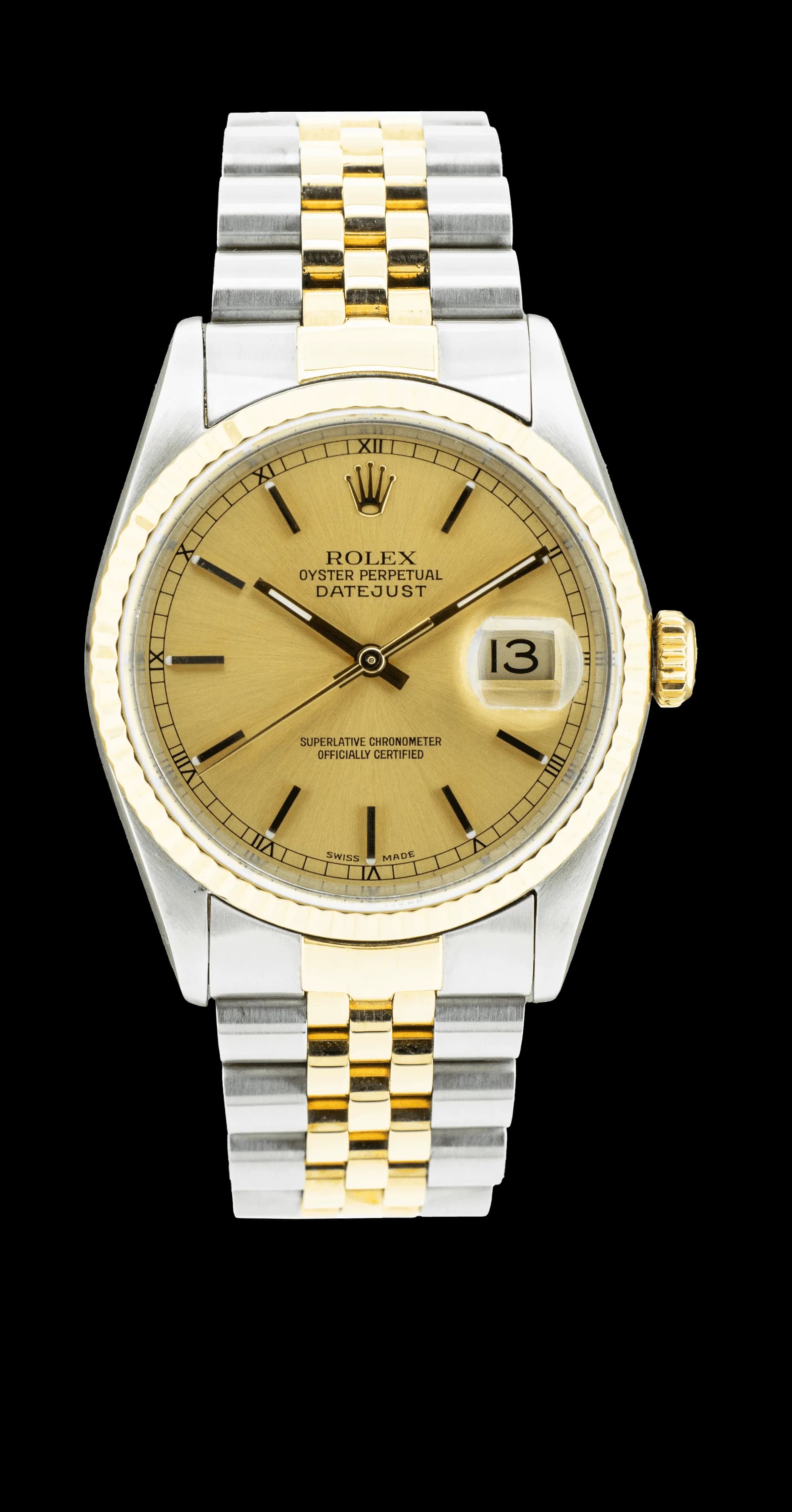 Datejust 16233 Or & Acier – 1988
