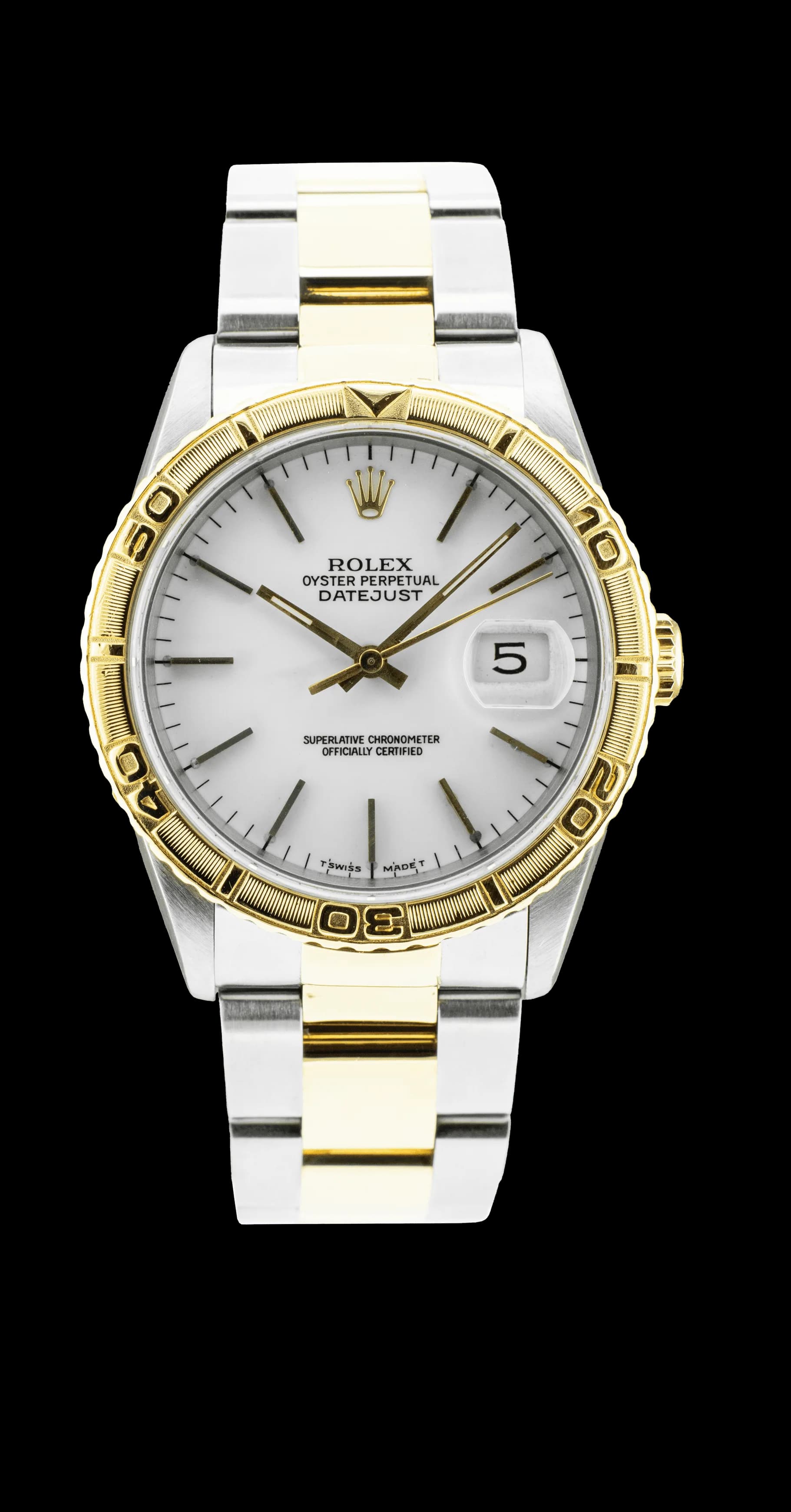 Datejust 16263 Steel & Gold "Turn-O-Graph" – 1991