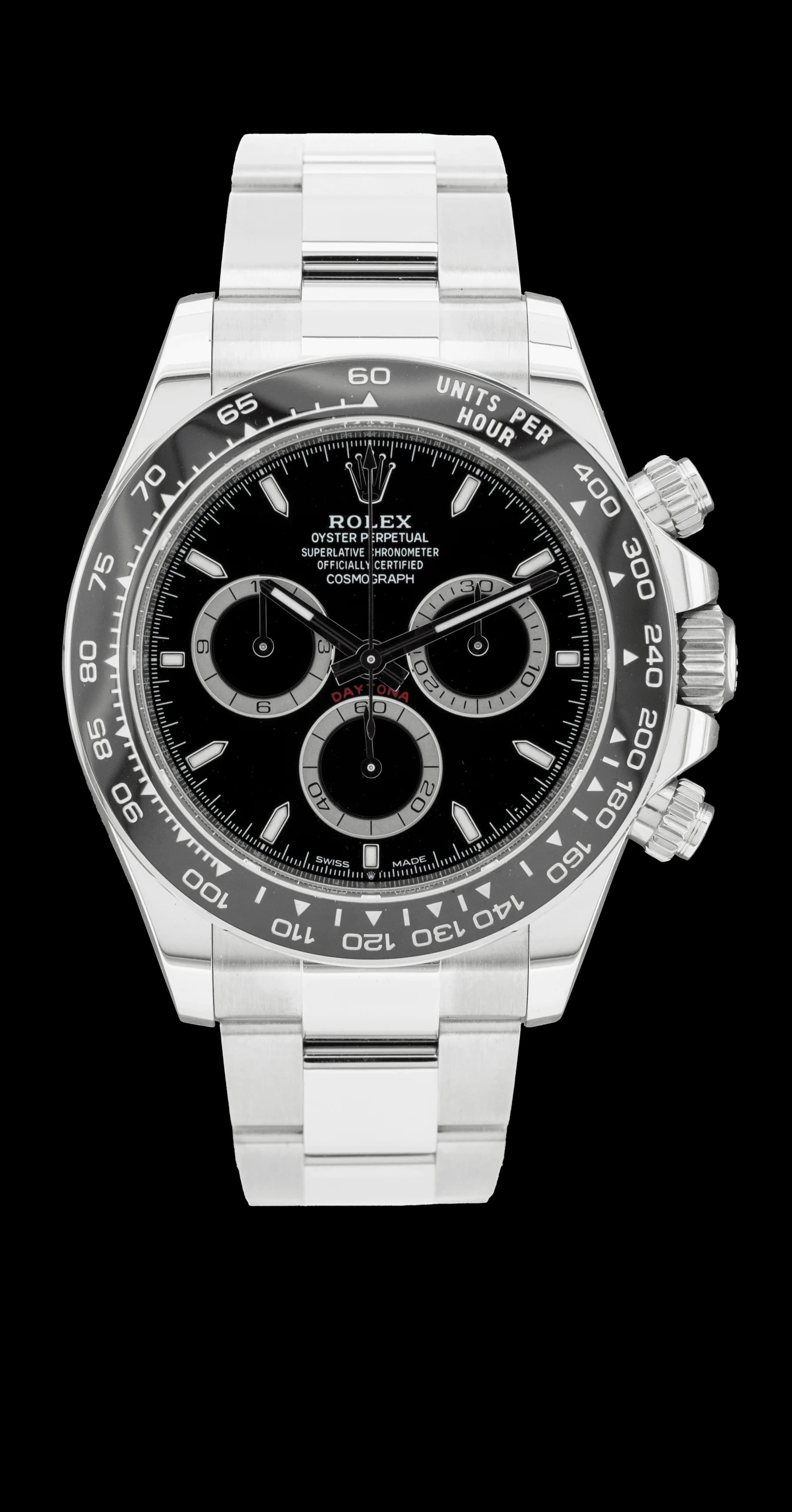 Daytona 126500LN Acier "Neuve avec Stickers" – 2024