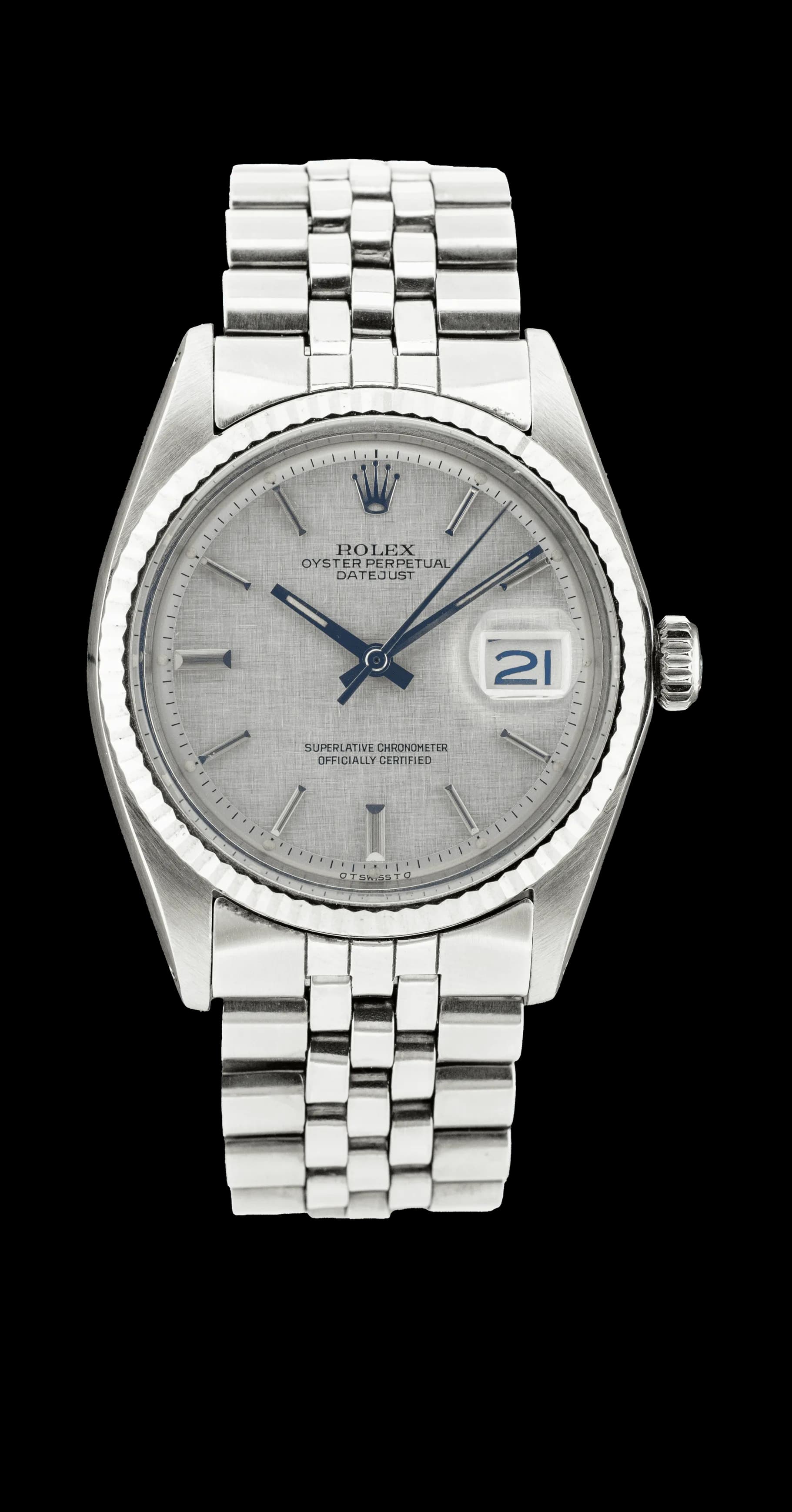 Datejust 1601 Acier "Linen" – 1973