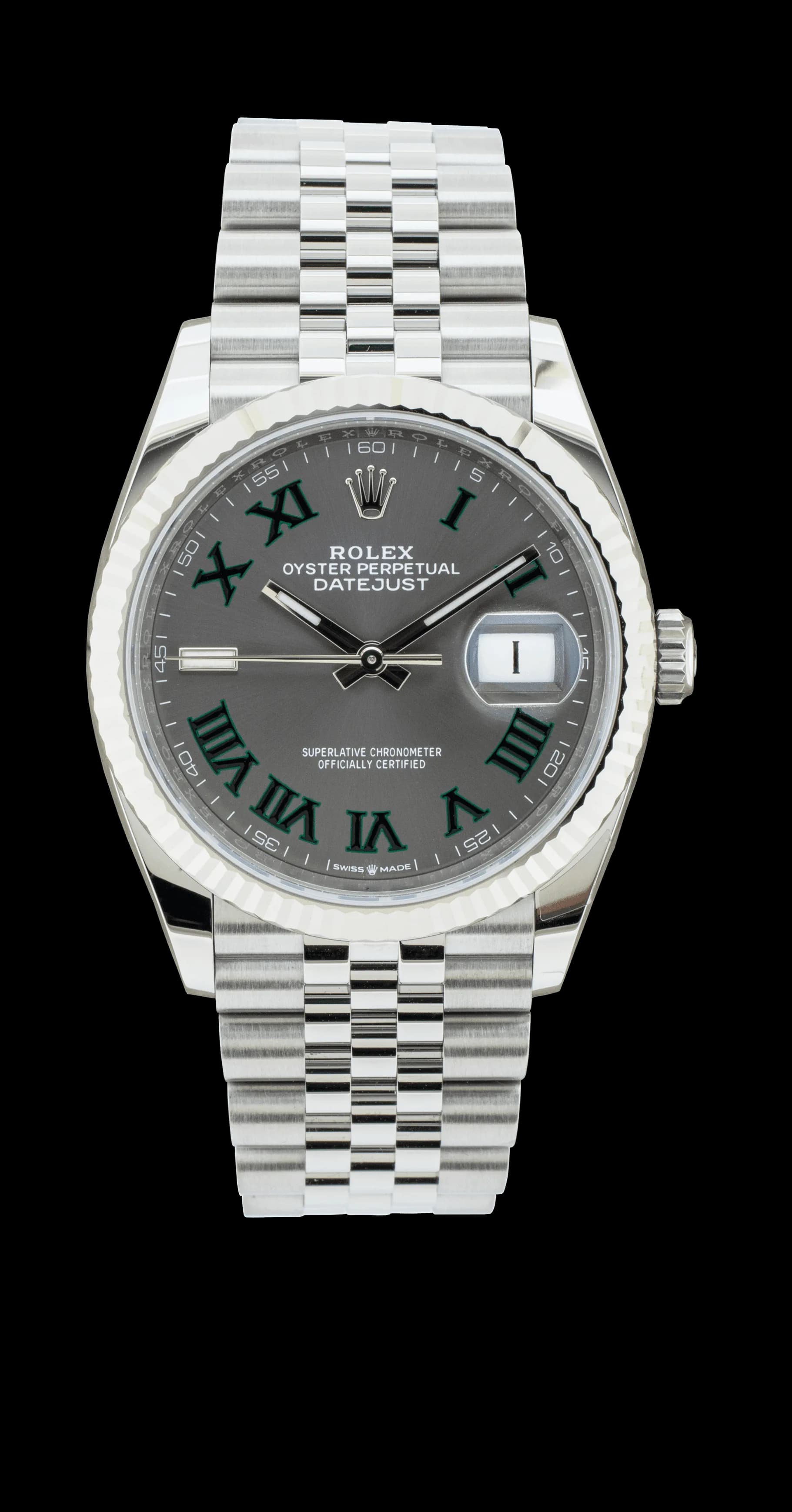 Datejust 126234 Acier "Wimbledon" – 2021