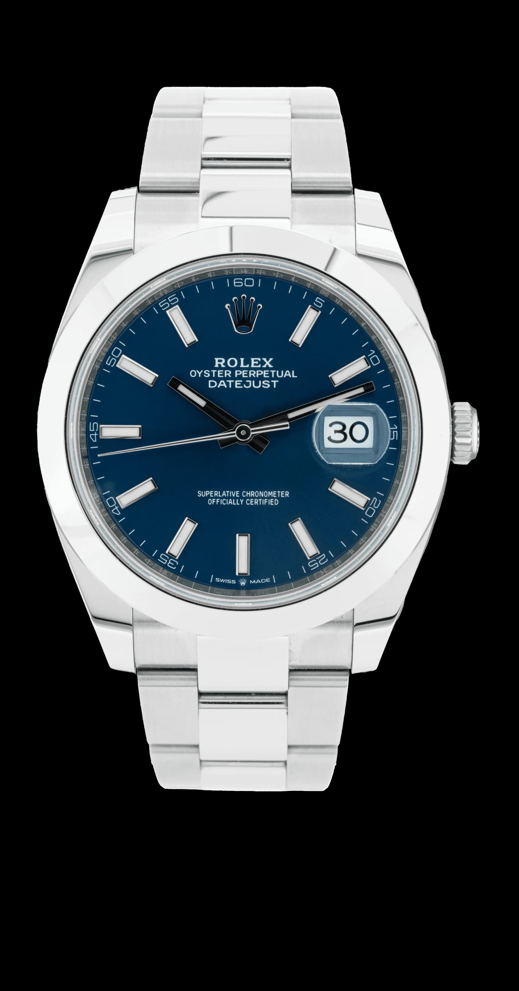 Datejust 126300 Stainless Steel "Bright Blue" – 2023