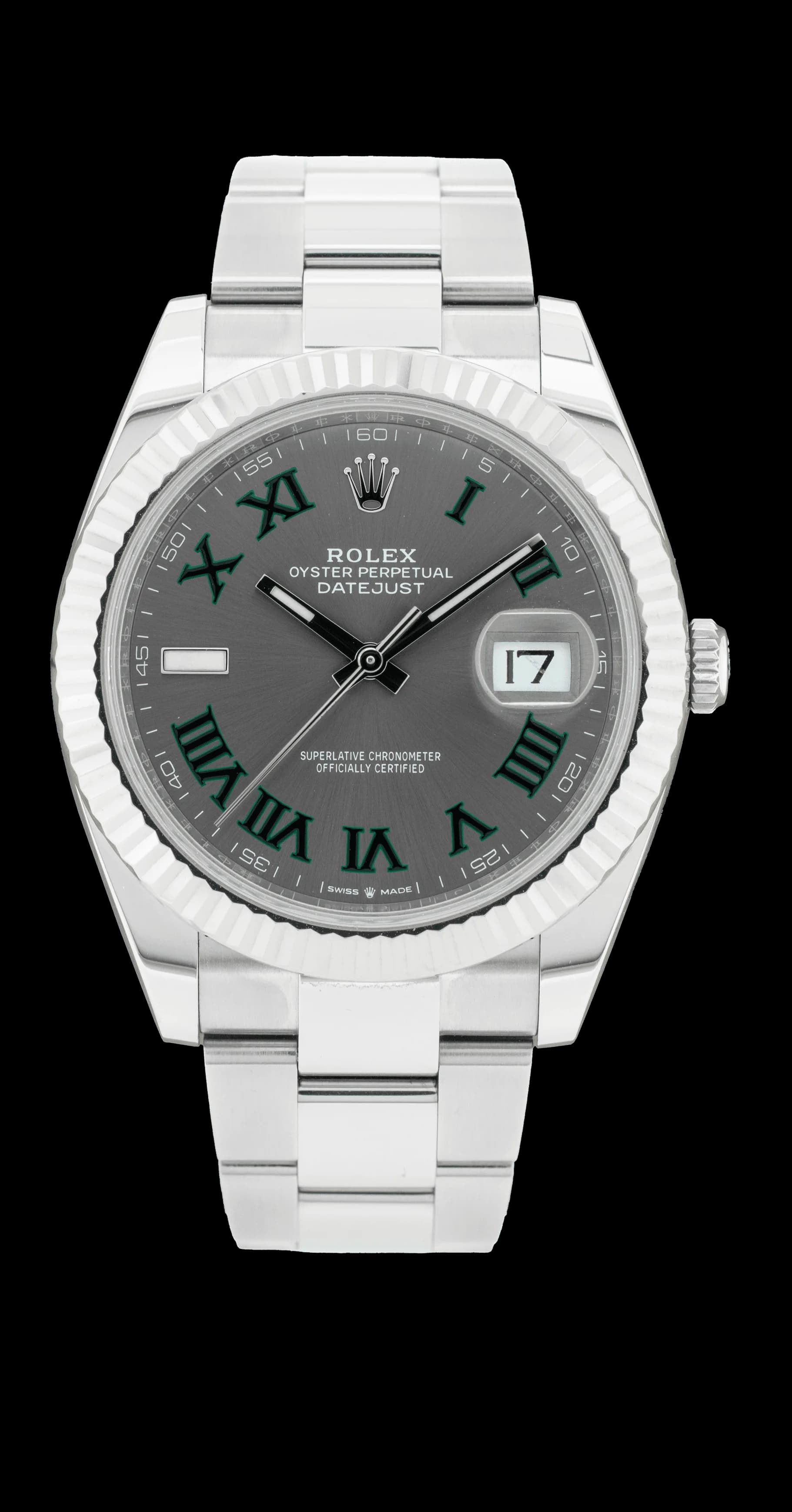 Datejust 126334 Stainless Steel "Wimbledon" – 2024