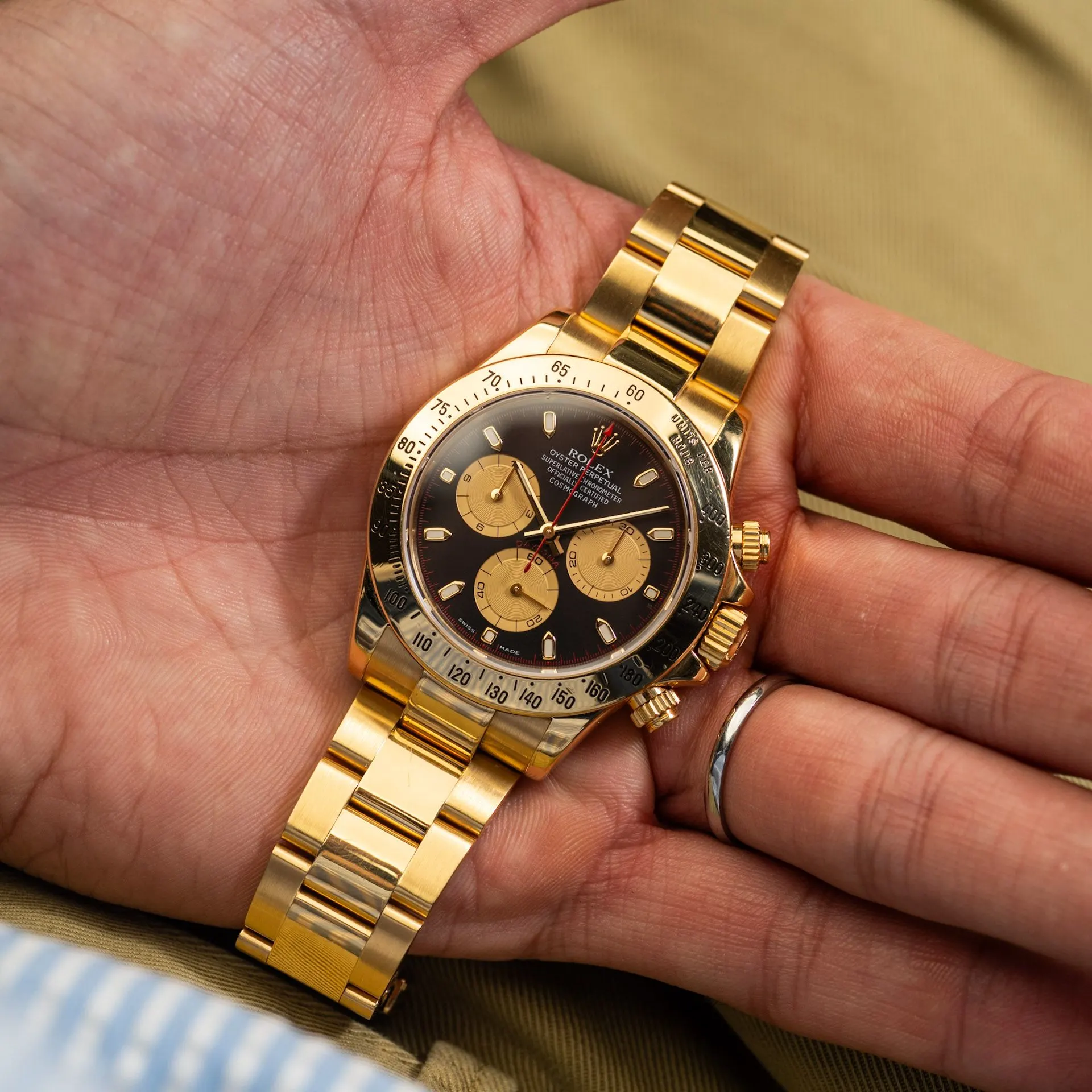 Rolex Daytona 116528 Or Jaune Paul Newman 41Watch