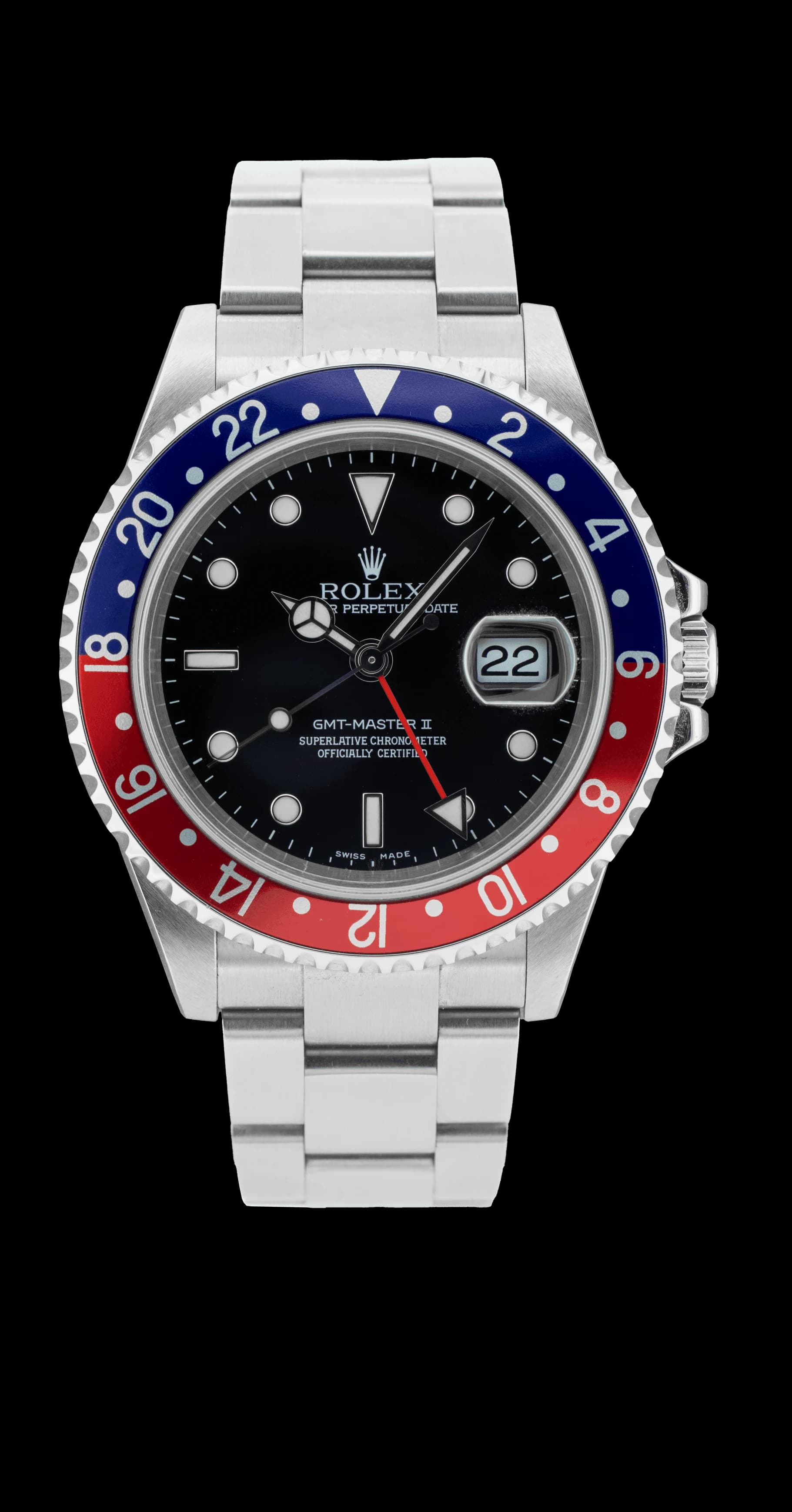 GMT-Master II 16710 Acier "Pepsi" – 2006