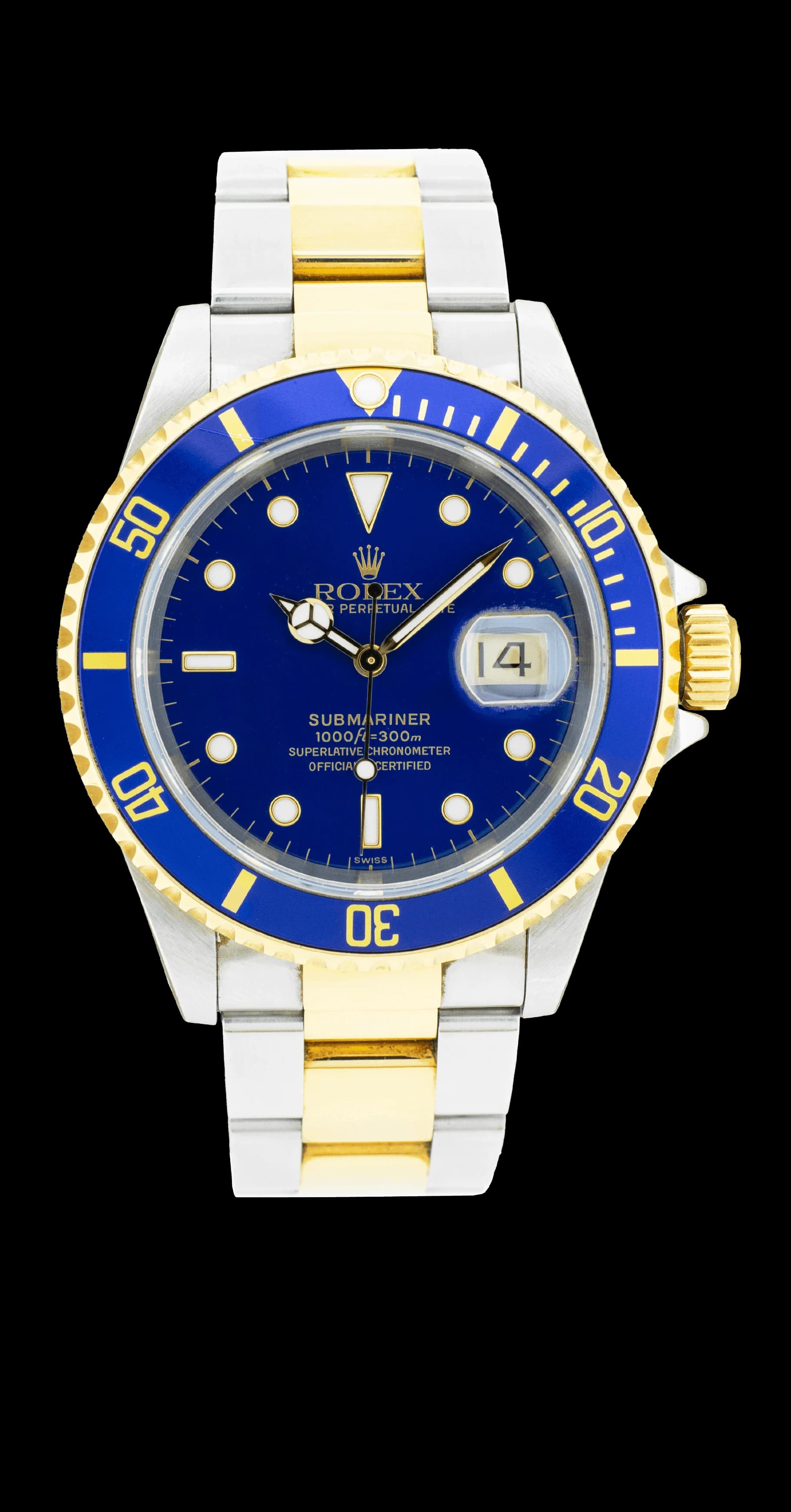 Submariner 16613 Steel & Gold "Swiss Only" – 1999