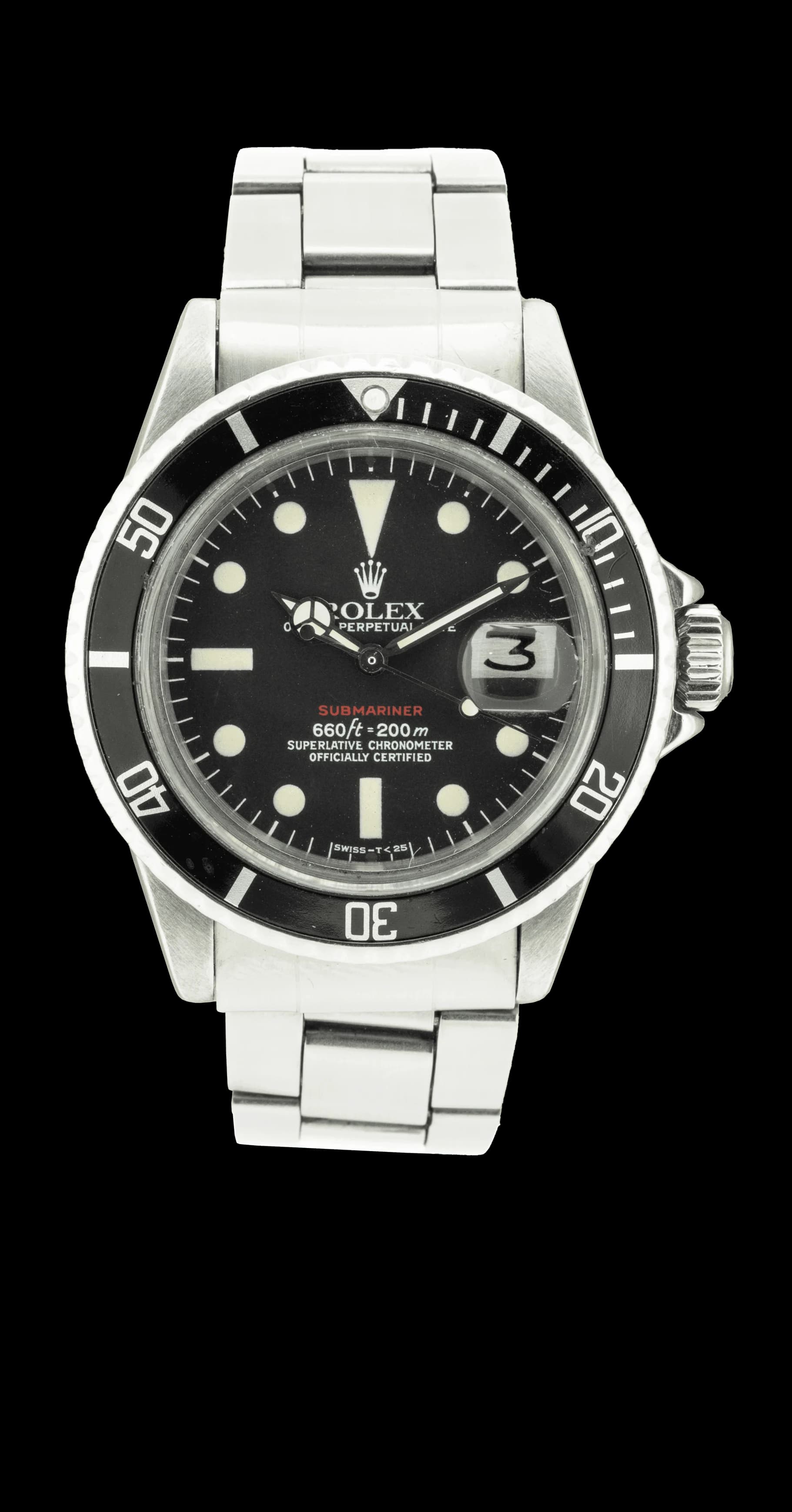 Submariner 1680 Acier "Red MK6" – 1974