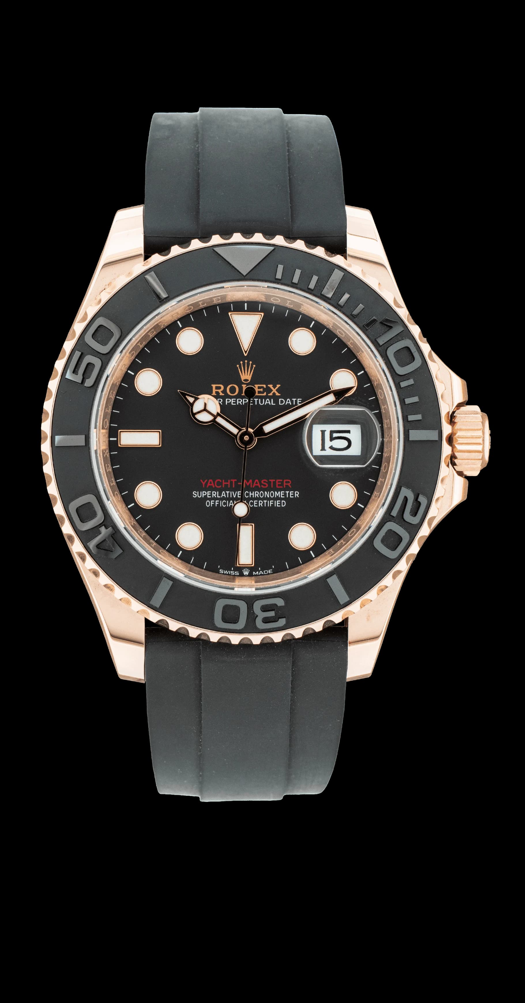 Yacht-Master 126655 OysterFlex "Everose" – 2025
