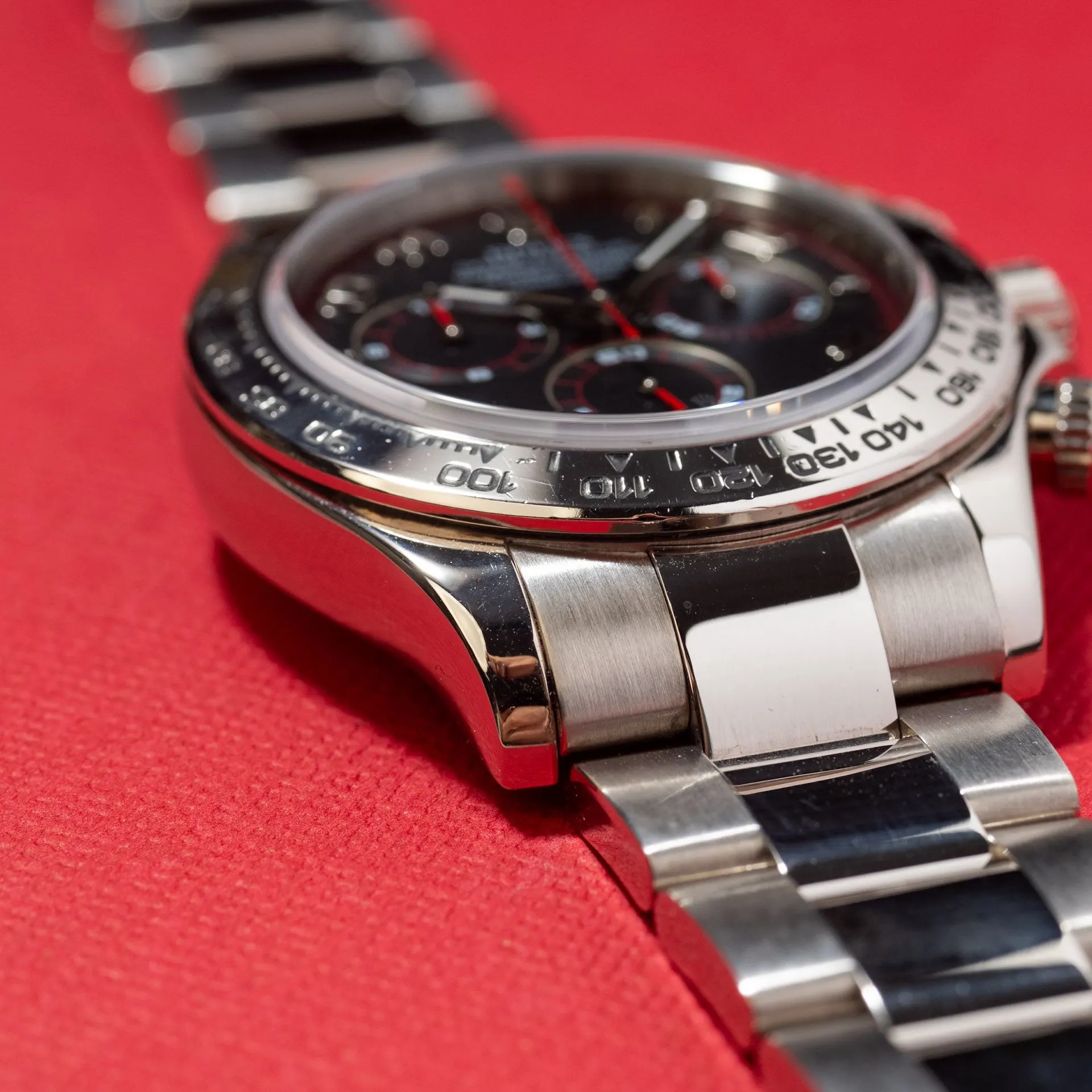 116509 Racing Rolex Daytona 116509 Or Blanc Cadran Racing Anthracite | 41Watch