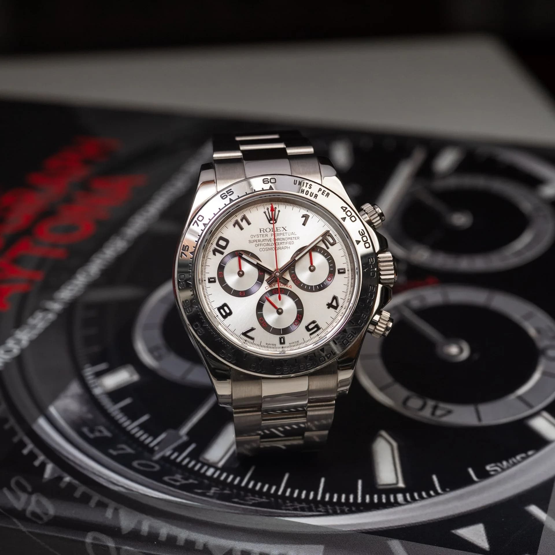 116509 Racing Rolex Daytona 116509 Cadran Racing Or Blanc | 41Watch