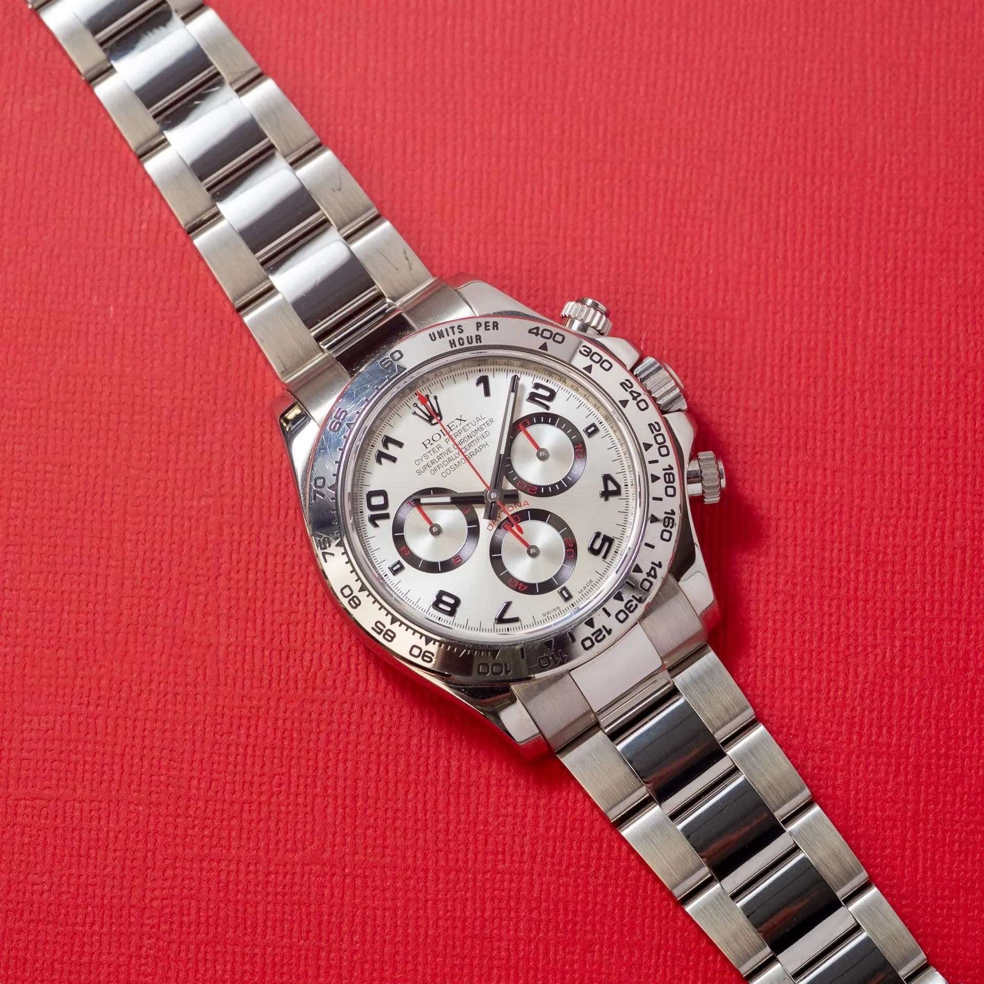 116509 Racing Rolex Daytona 116509 Cadran Racing Or Blanc | 41Watch