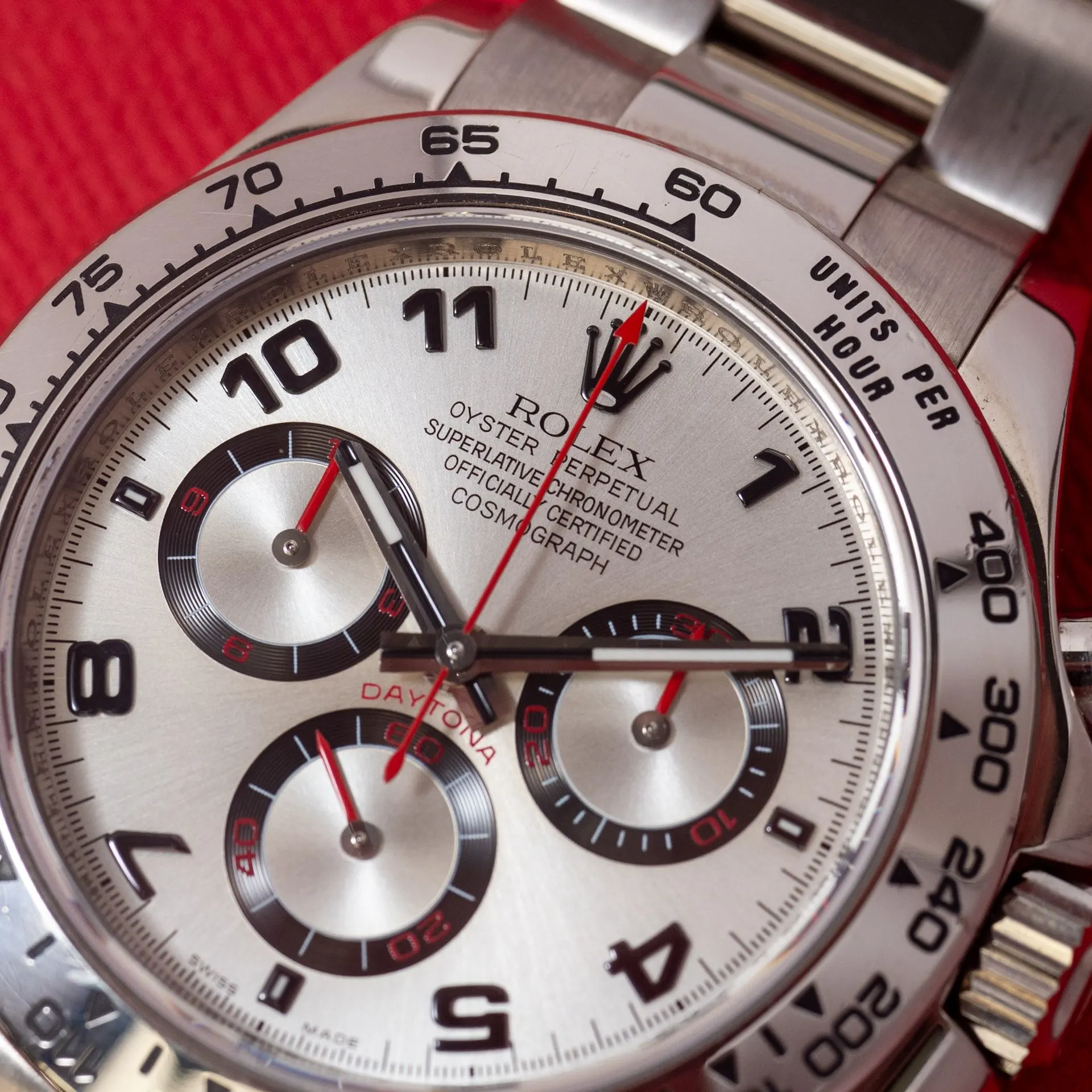 116509 Racing Rolex Daytona 116509 Cadran Racing Or Blanc | 41Watch