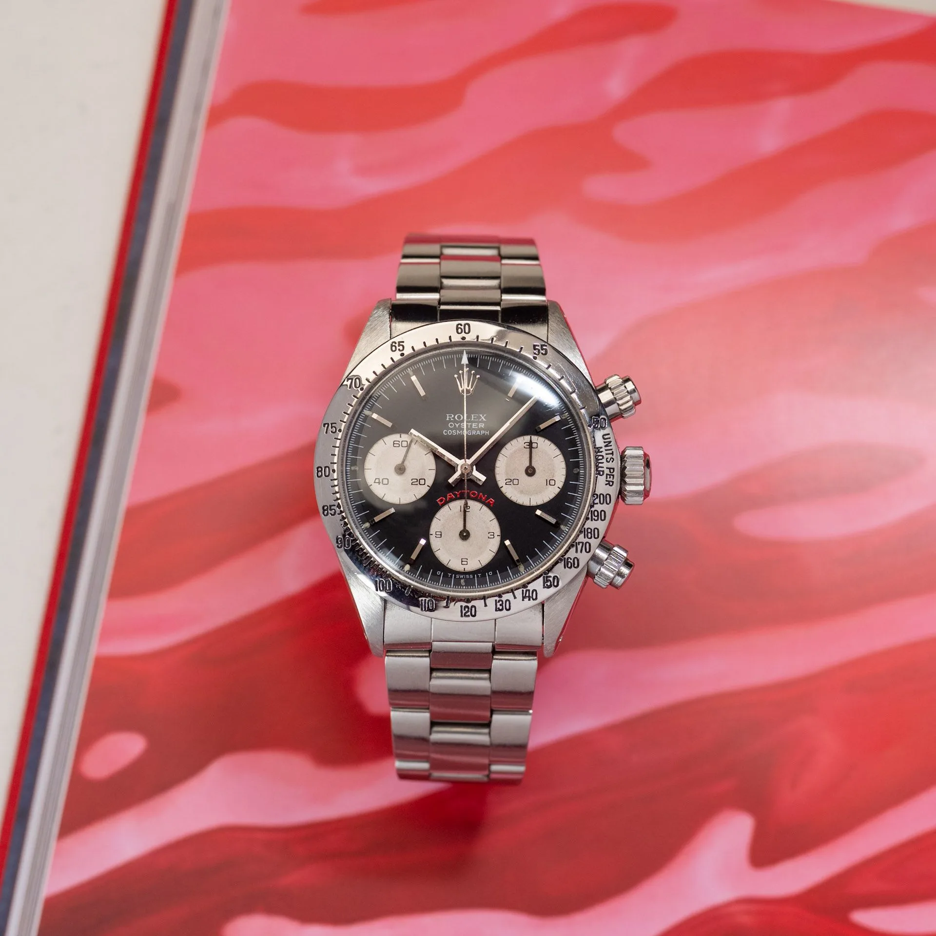 Rolex Daytona 6265 Noir Big Red Sigma 1978 - Paris | 41Watch Rolex Daytona 6265 Noir Big Red Sigma 1978 - Paris | 41Watch